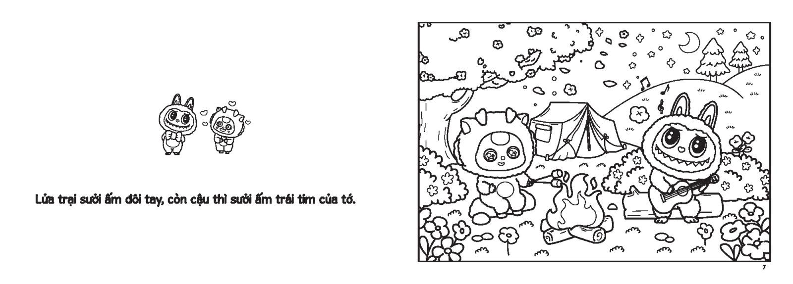 Sách - Sách Tô Màu - Baby Three Và Những Người Bạn