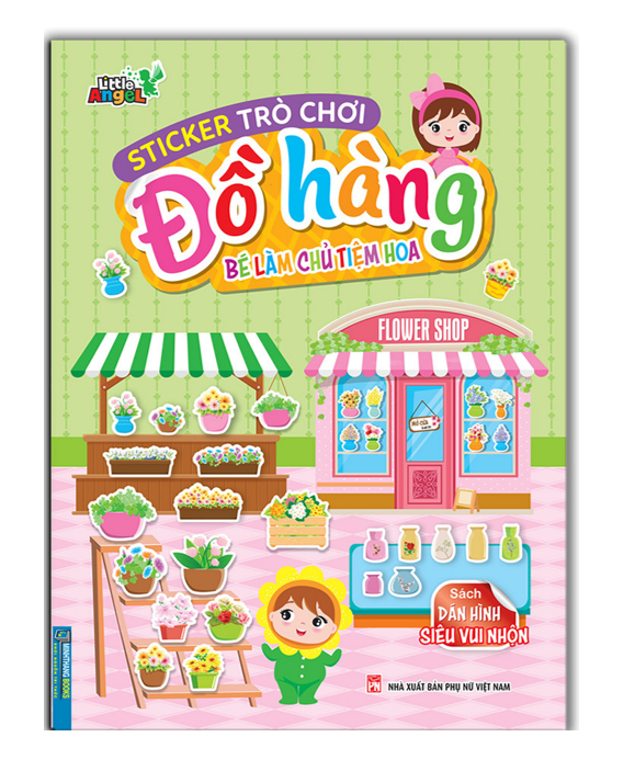 Sách - Combo Sticker Trò chơi đồ hàng (dán hình siêu vui nhộn)