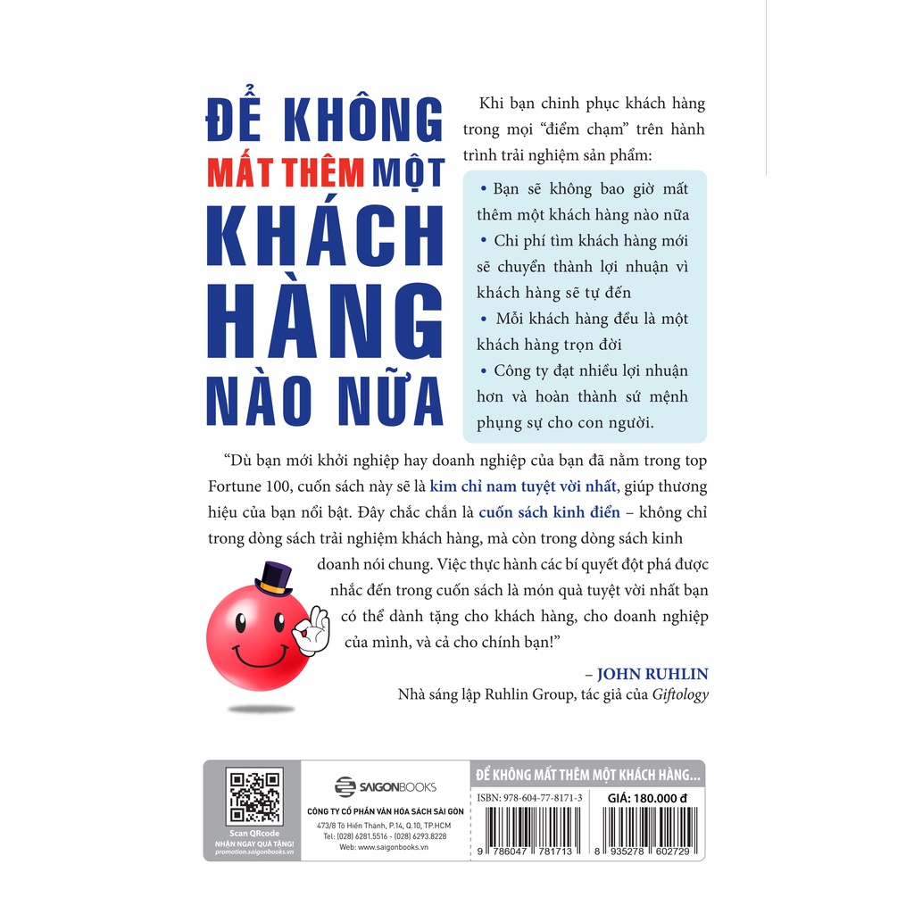 Sách - Để Không Mất Thêm Một Khách Hàng Nào Nữa (Never Lose A Customer Again)