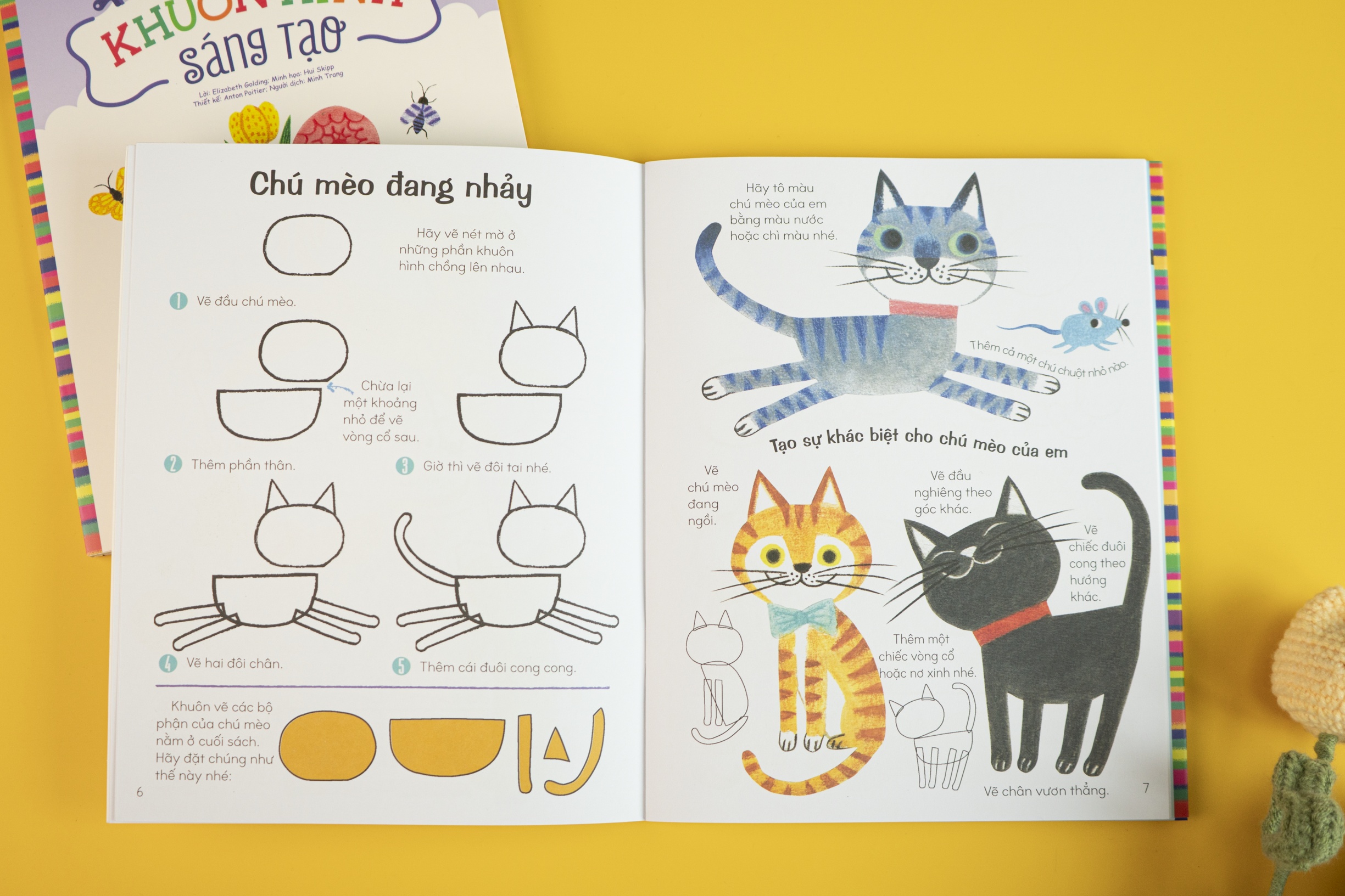 Sách - Vẽ bằng khuôn hình sáng tạo combo 4 tập - Đinh Tị Books