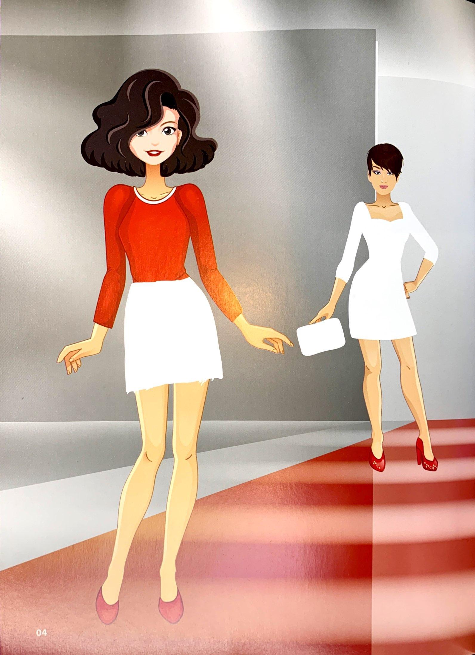 Sticker Fashion - Dán Hình Thời Trang - Tập 4