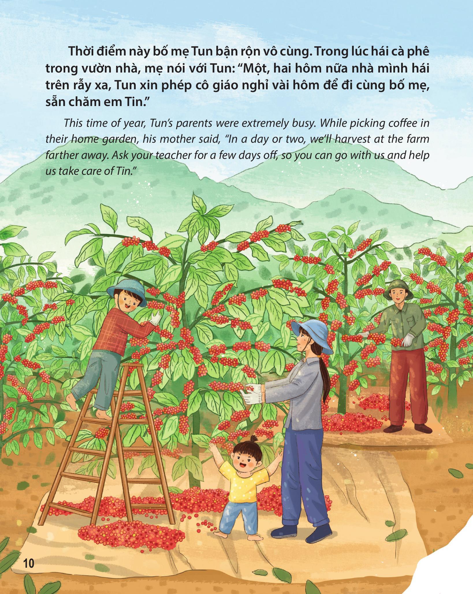 Sách - Bài Học Hay Từ 5 Điều Bác Dạy - Học Tập Tốt Lao Động Tốt - Cõng Em Đến Lớp