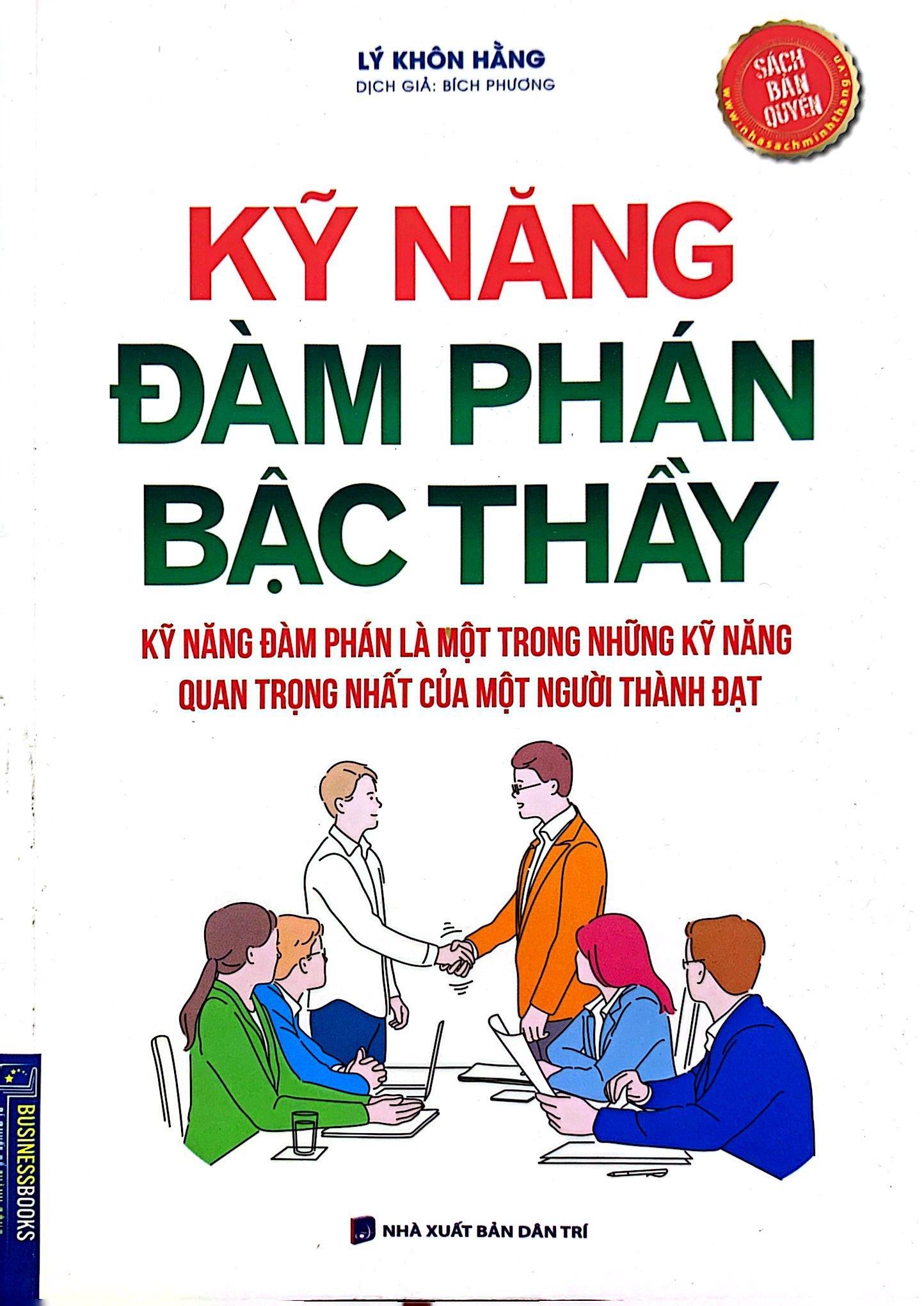 Businessbooks - Kỹ Năng Đàm Phán Bậc Thầy