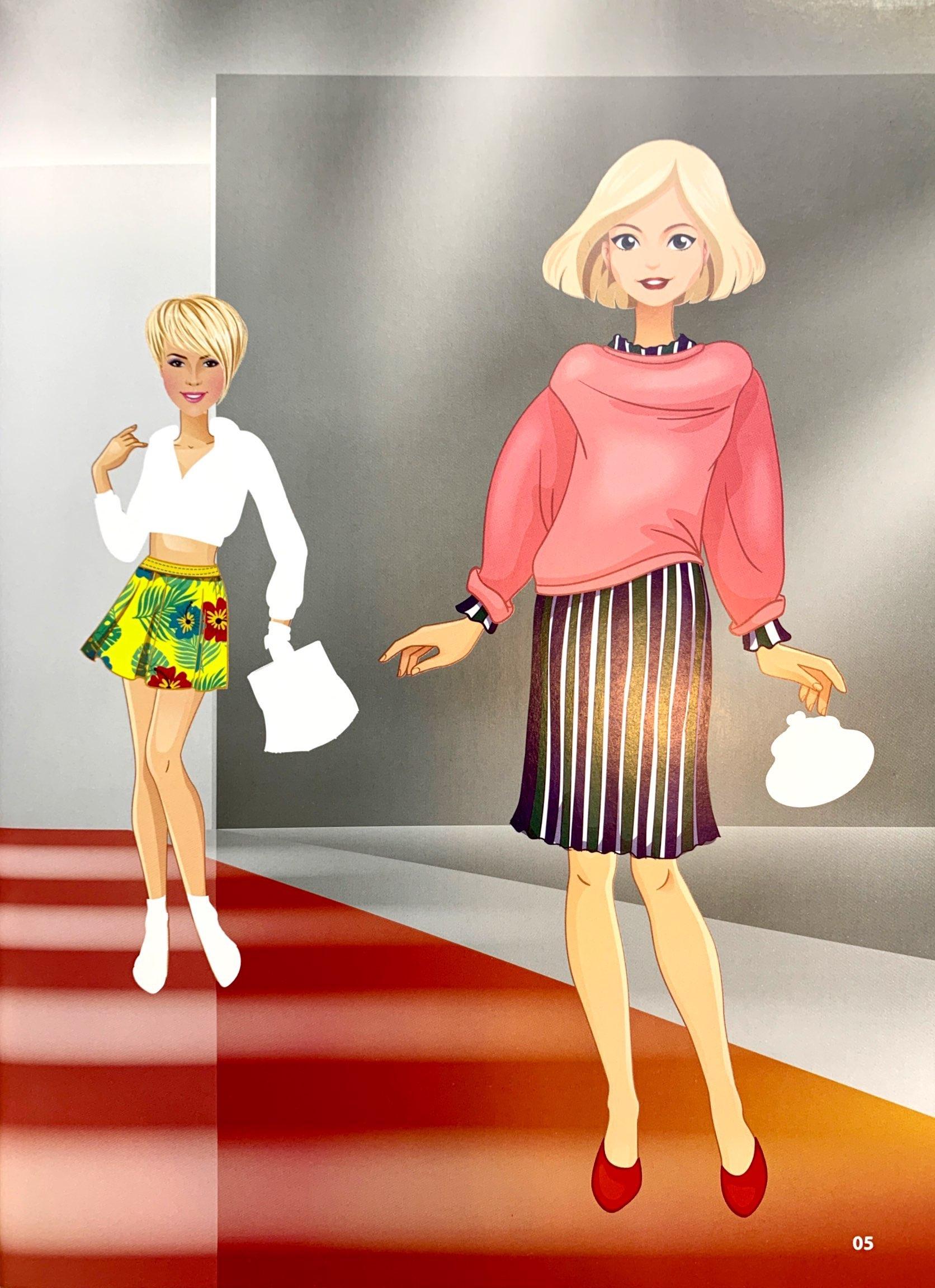 Sticker Fashion - Dán Hình Thời Trang - Tập 4