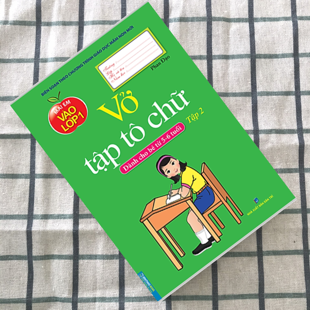 Vở Tập Tô Chữ - Tập 2 (Dành Cho Bé Từ 5 - 6 Tuổi)