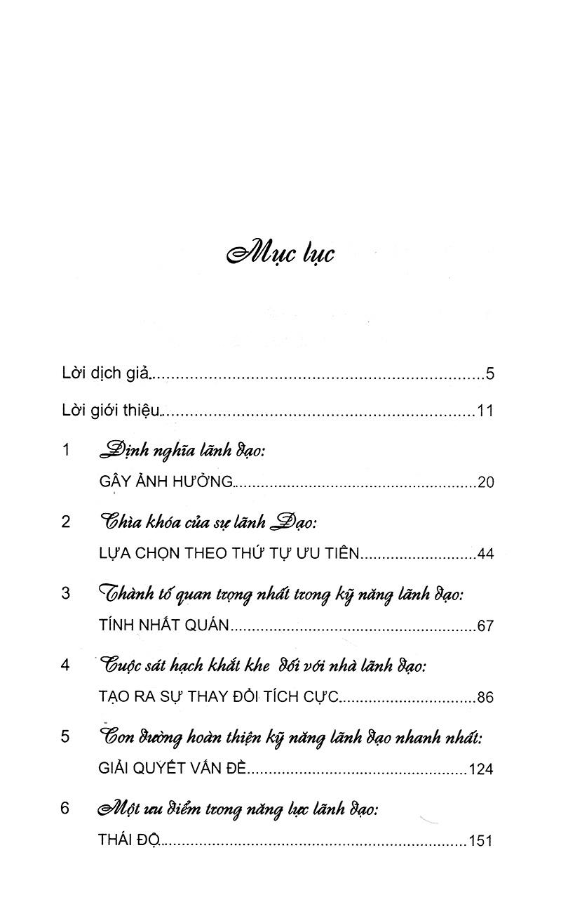 Phát Triển Kỹ Năng Lãnh Đạo
