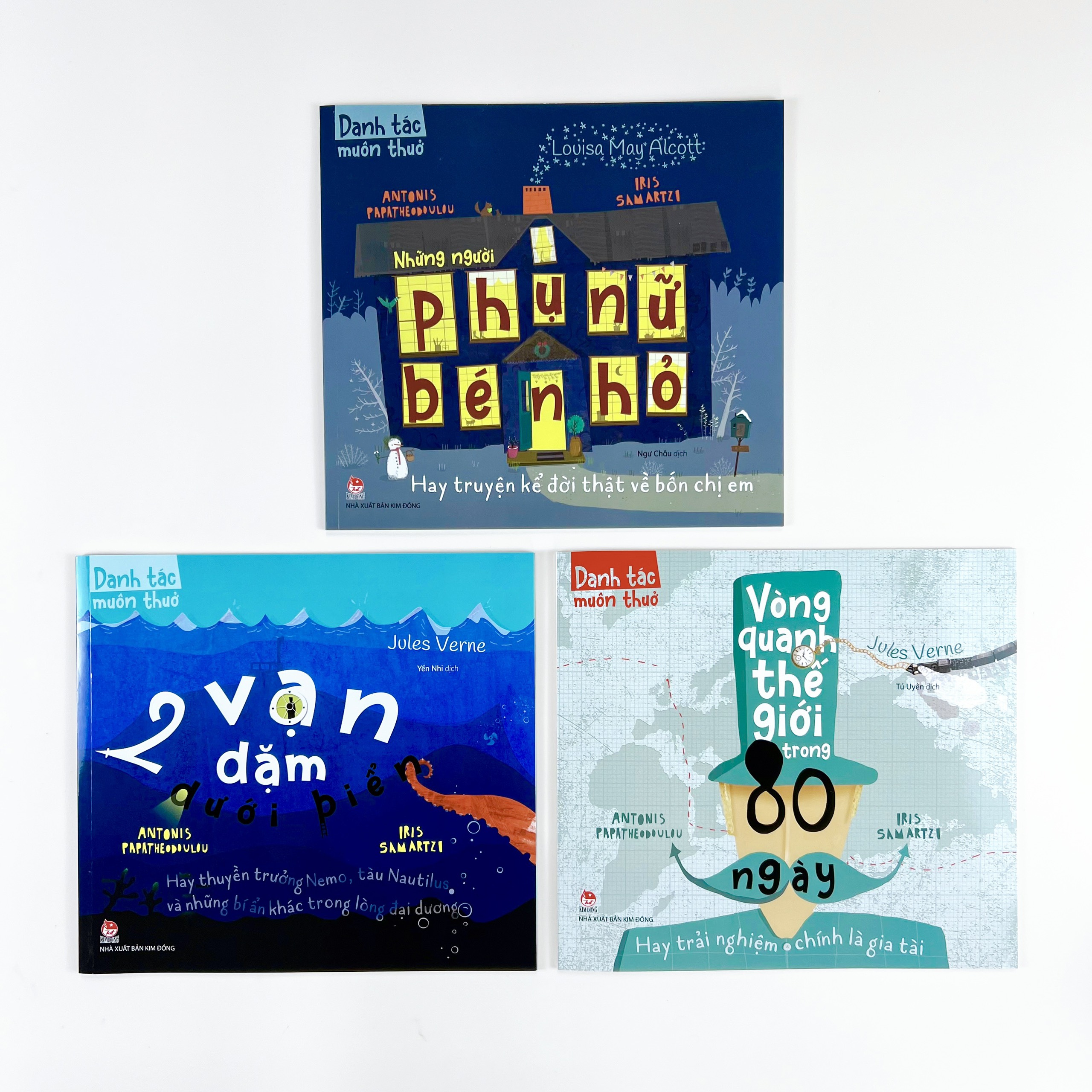 Sách - Combo Danh Tác Muôn Thuở (10 Cuốn Bìa mềm - NXB Kim Đồng) - Cho bé 6-11 tuổi