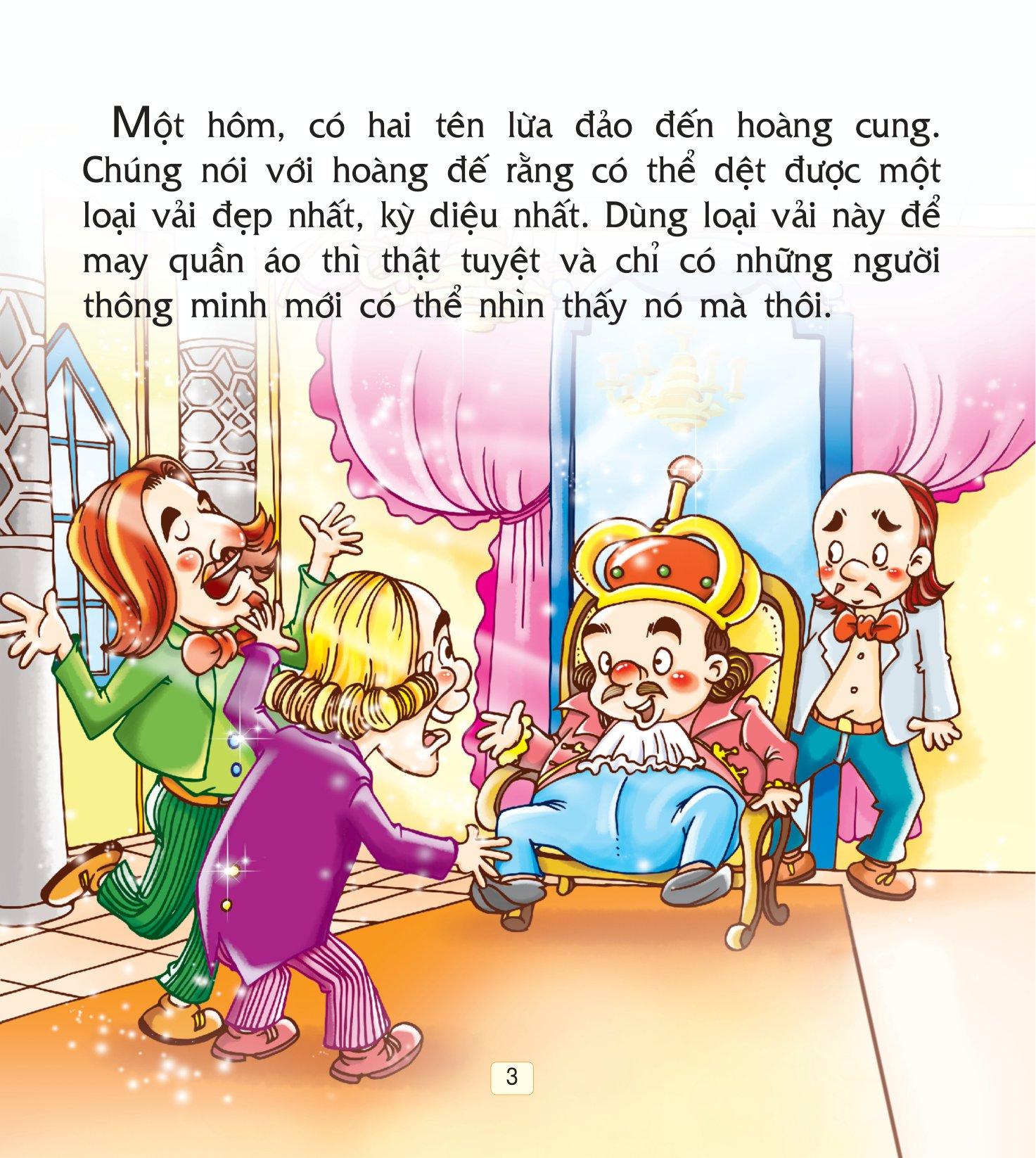 Truyện Cổ Tích Thế Giới Hay Nhất - Bộ Quần Áo Mới Của Hoàng Đế (Tái Bản)