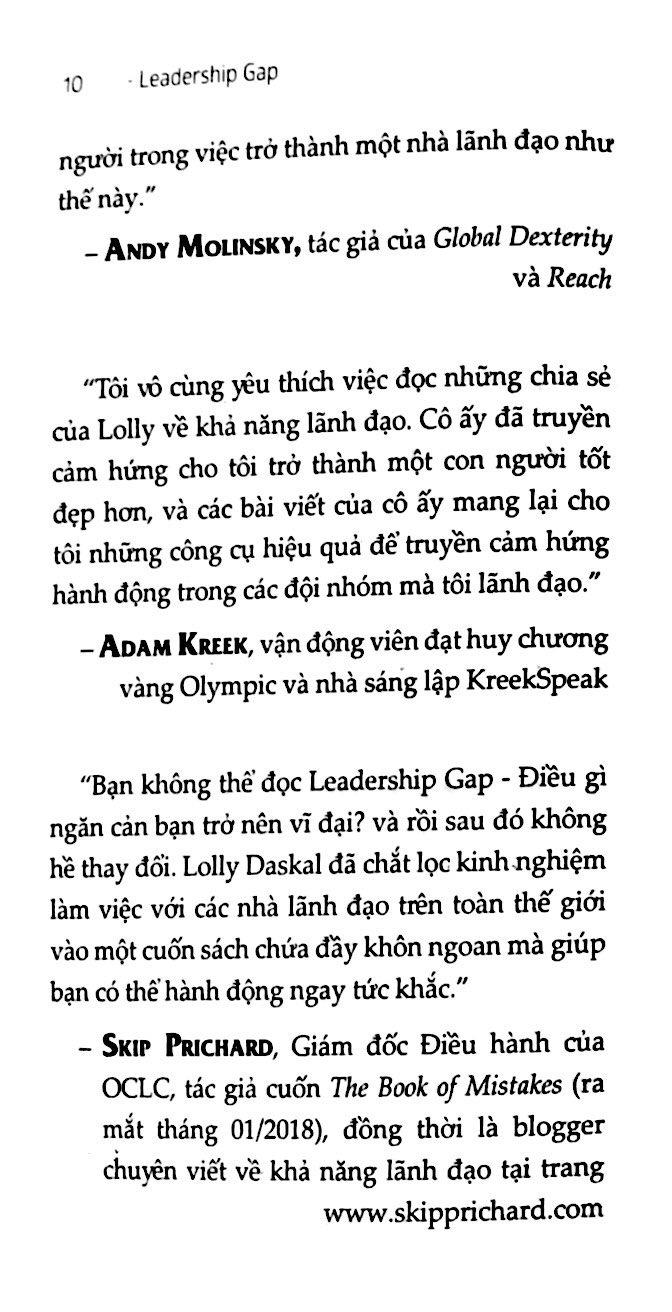 The Leadership Gap