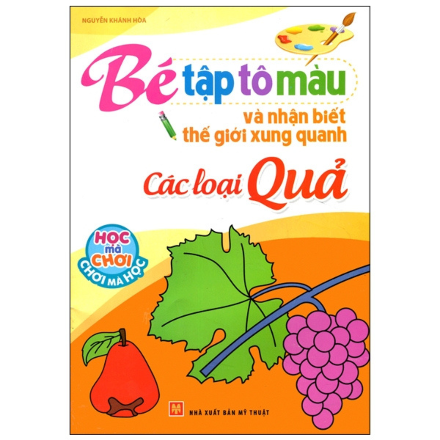 Bé tập tô màu và nhận biết thế giới xung quanh (túi 6C)