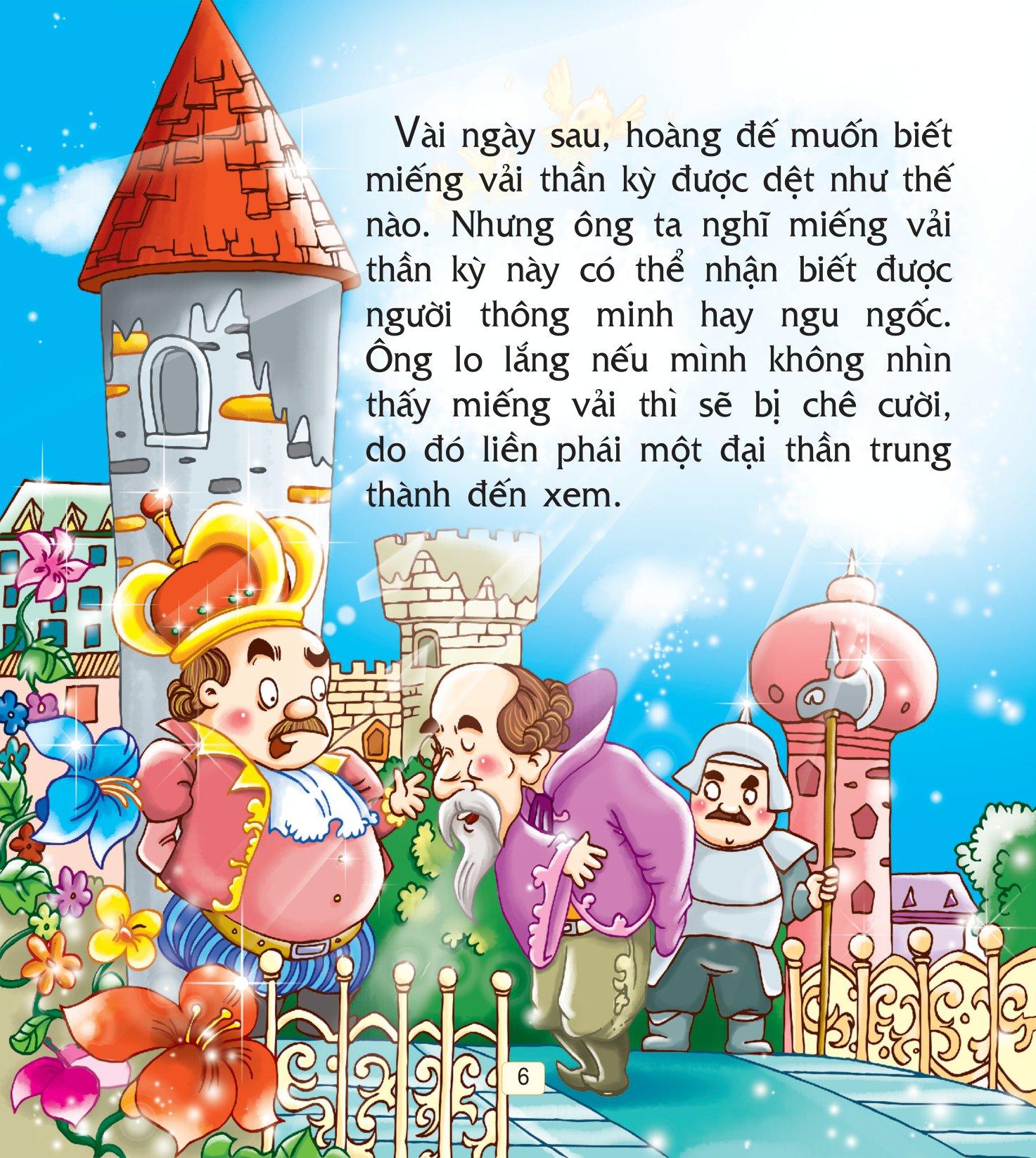 Truyện Cổ Tích Thế Giới Hay Nhất - Bộ Quần Áo Mới Của Hoàng Đế (Tái Bản)
