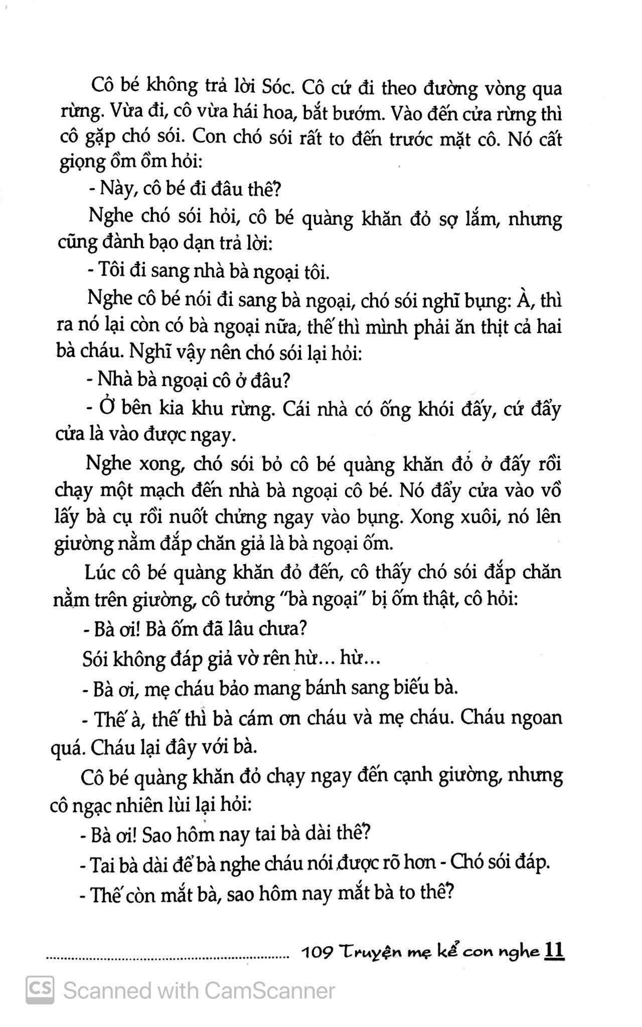 Truyện Cổ Tích Chọn Lọc: 109 Truyện Mẹ Kể Con Nghe (tái bản)