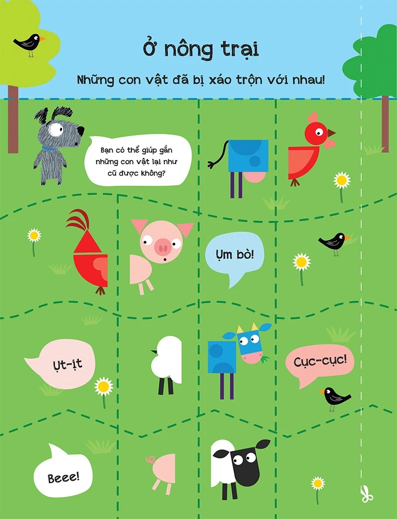 Arty Mouse - Cắt Giấy (Học Tập Đầu Đời Thông Qua Mỹ Thuật)