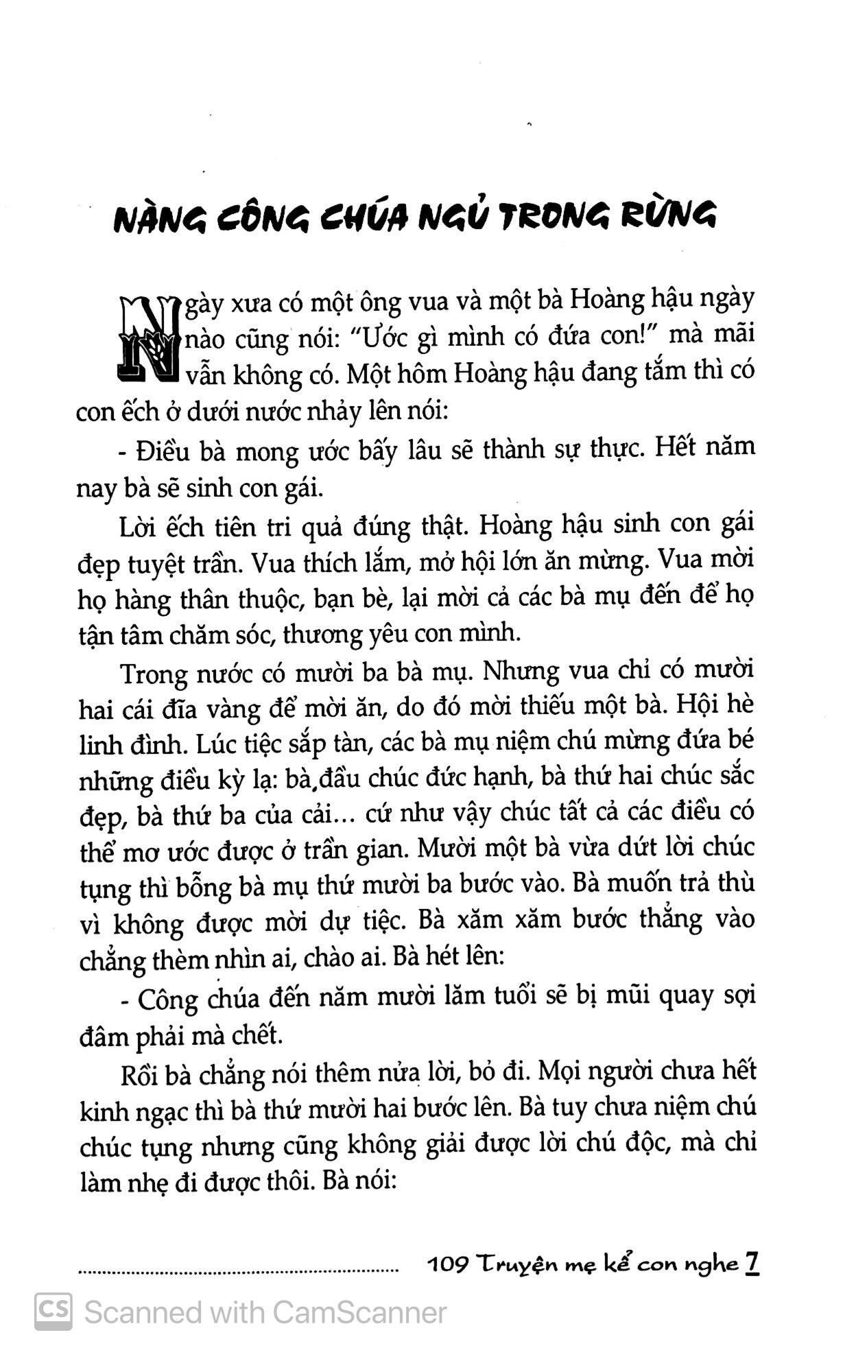 Truyện Cổ Tích Chọn Lọc: 109 Truyện Mẹ Kể Con Nghe (tái bản)
