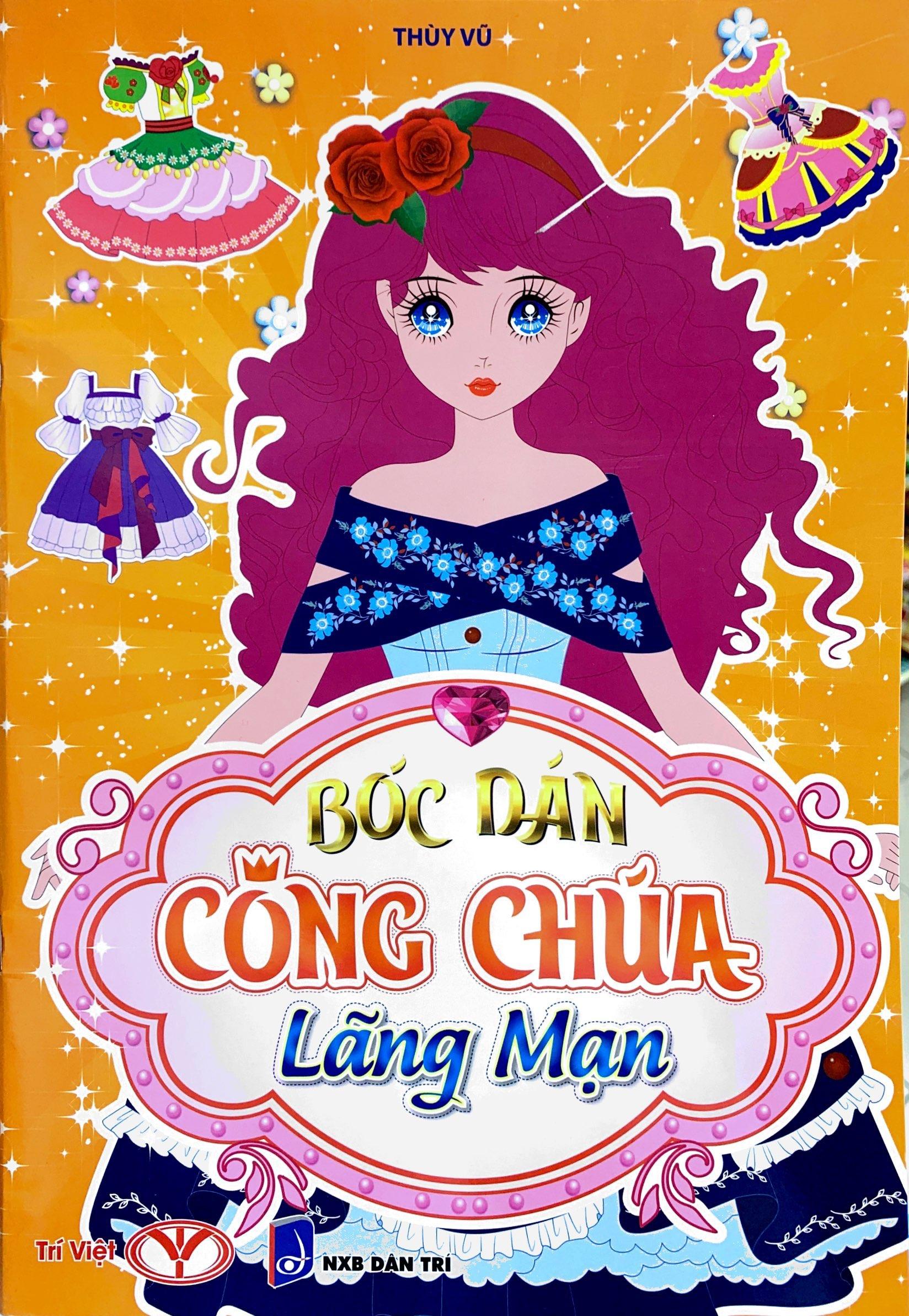 Bóc Dán Công Chúa Lãng Mạn