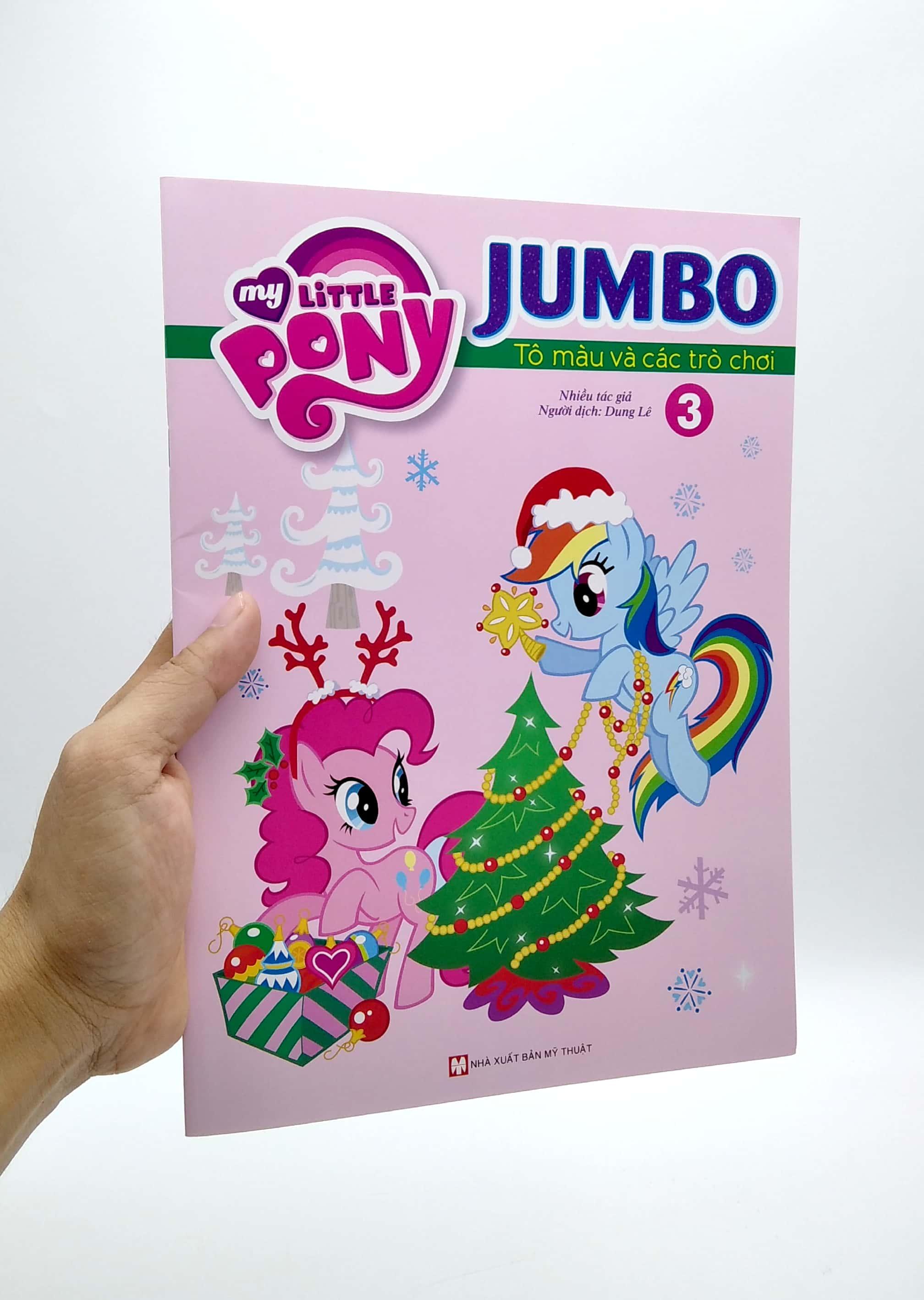My Little Pony - Jumbo - Tô Màu Và Các Trò Chơi - Tập 3