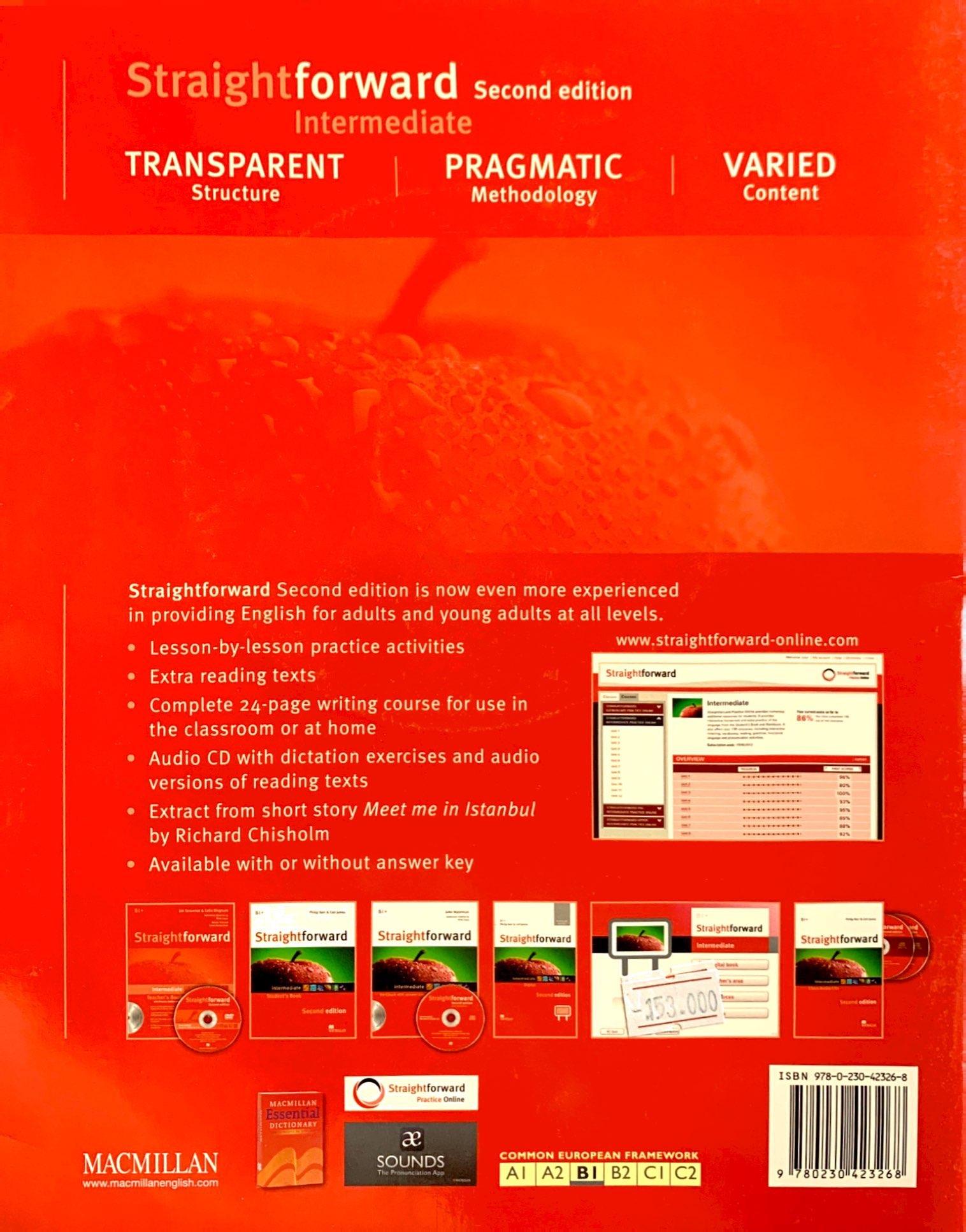 Straightforward Intermediate Level: Workbook with Key + CD
