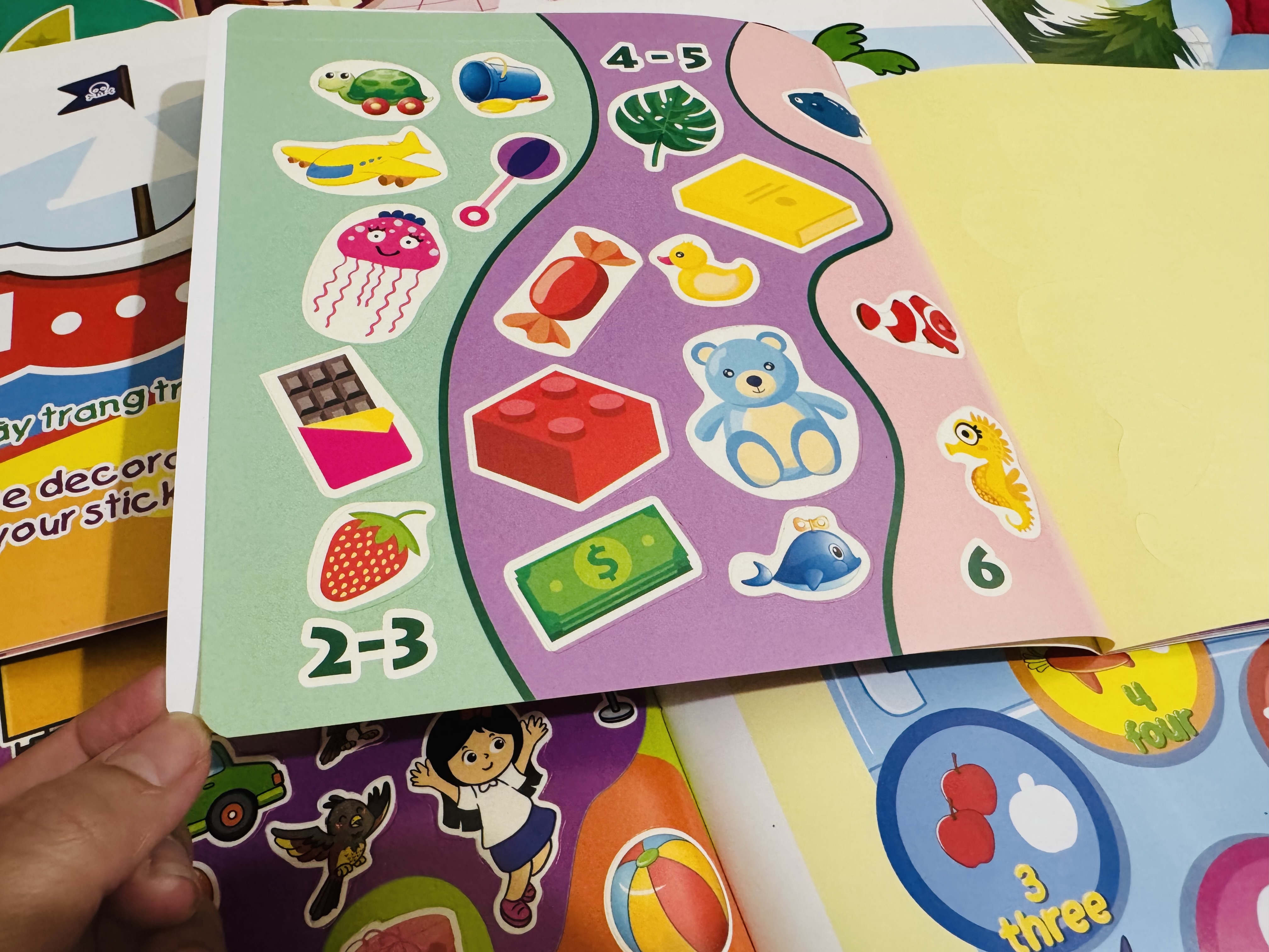 Sách- Combo 6 Cuốn sách Miếng dán Thông minh cho bé - My First Sticker Book (Phát triển Tư Duy và Khả năng Sáng tạo)