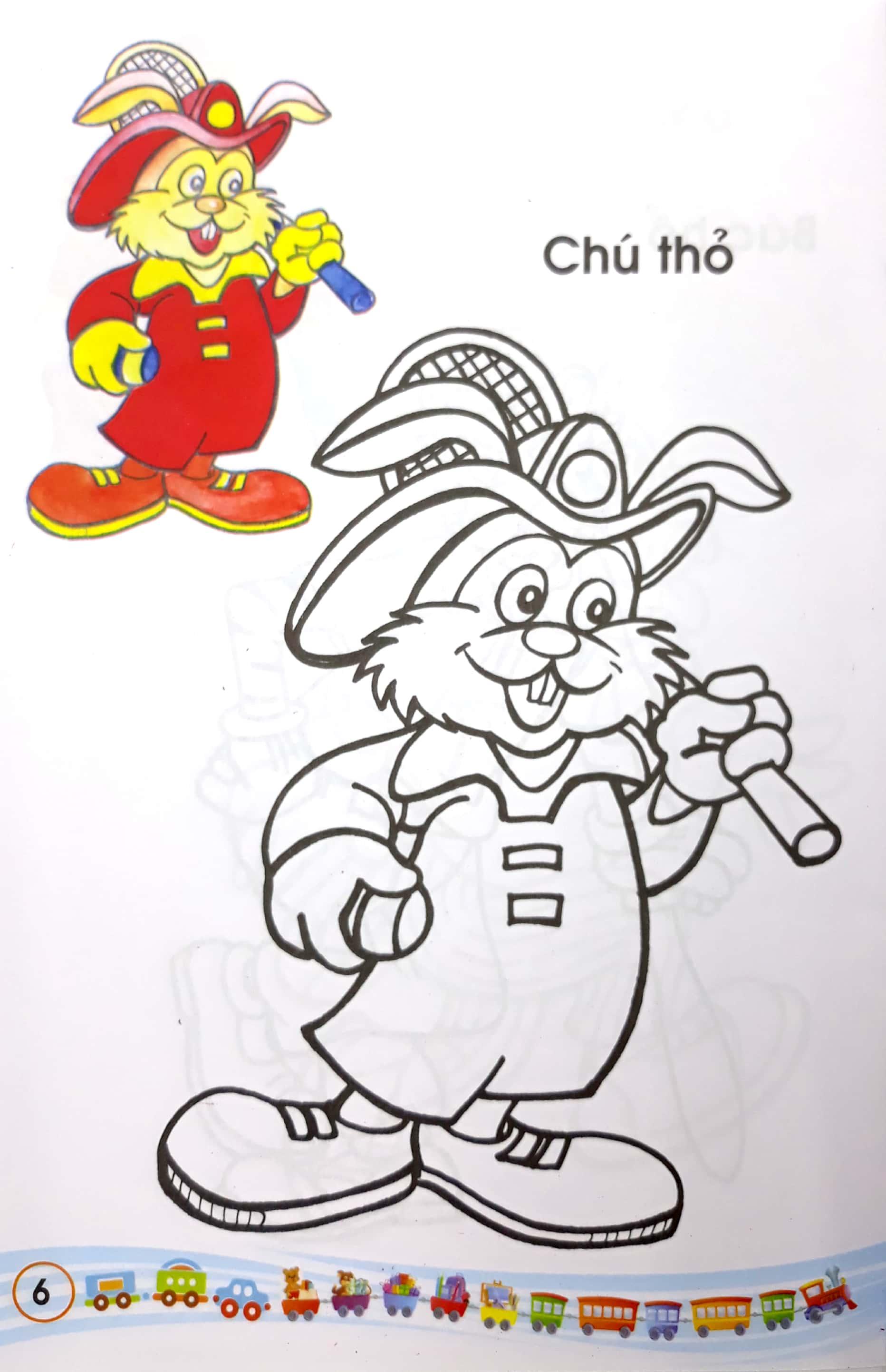 Tập Tô Màu Các Loài Thú 2