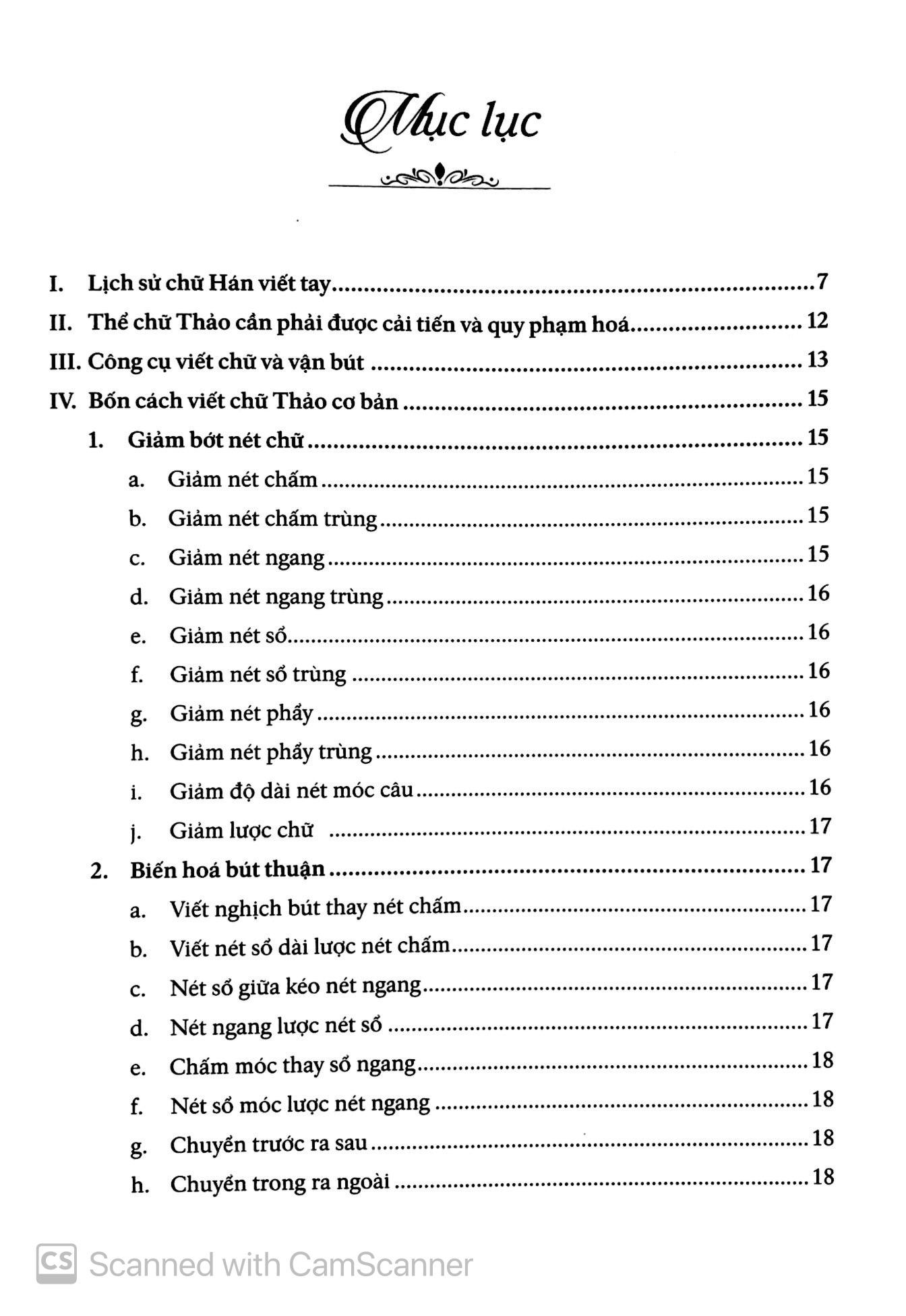 Cách Viết Chữ Thảo