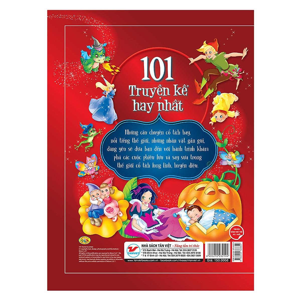 Combo 2 Cuốn 101 Truyện Kể Hay Nhất + Giúp Bé Ngủ Ngon - Tủ Sách Vàng Dành Cho Con