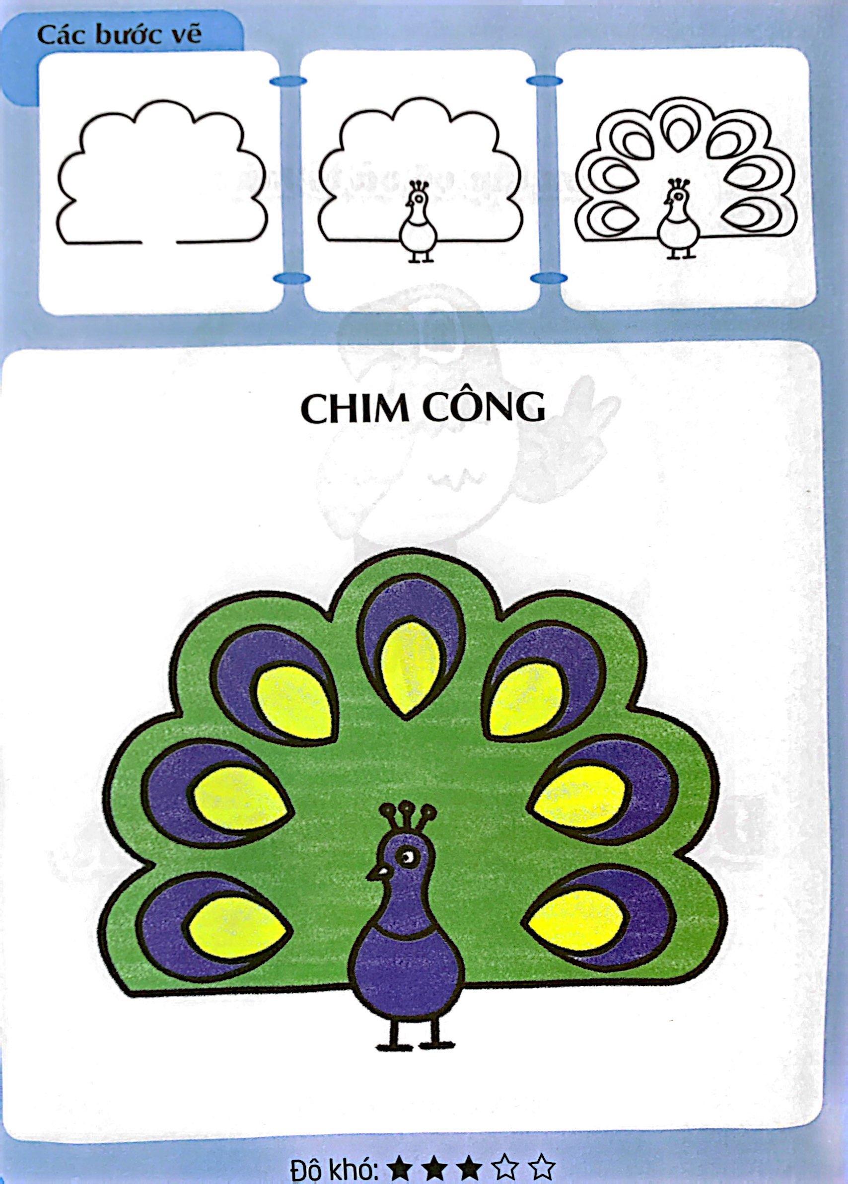 Bộ Sách Em Tập Vẽ Và Tô Màu (Túi 8 Cuốn)