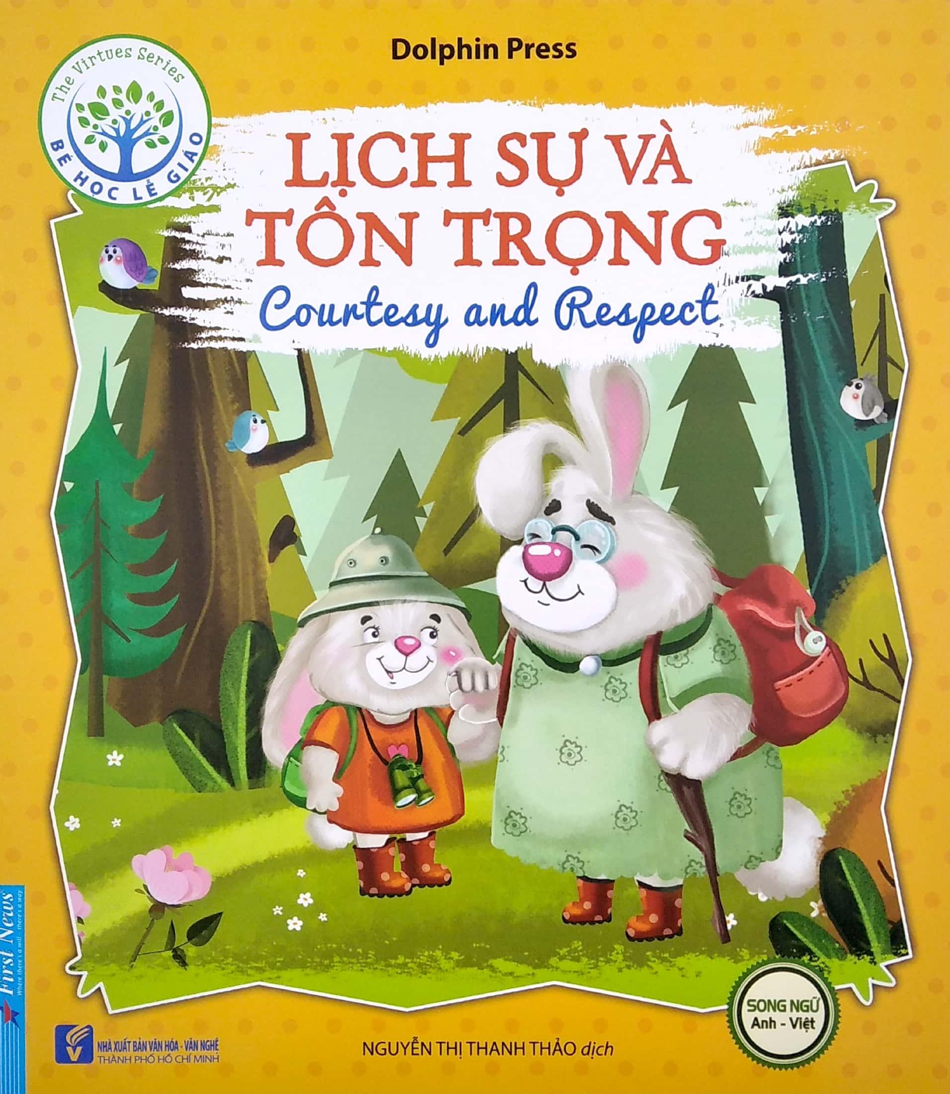 Combo 10 Quyển Bộ Sách: Bé Học Lễ Giáo - Song Ngữ Anh Việt (Tái Bản)