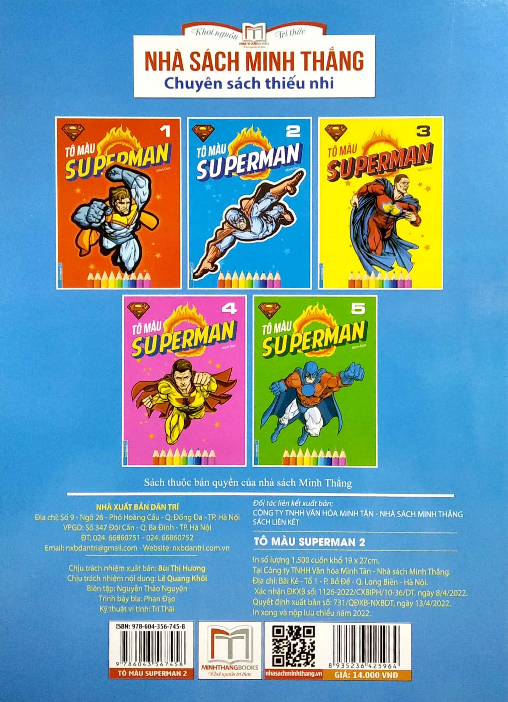 Tô Màu Superman - Tập 2