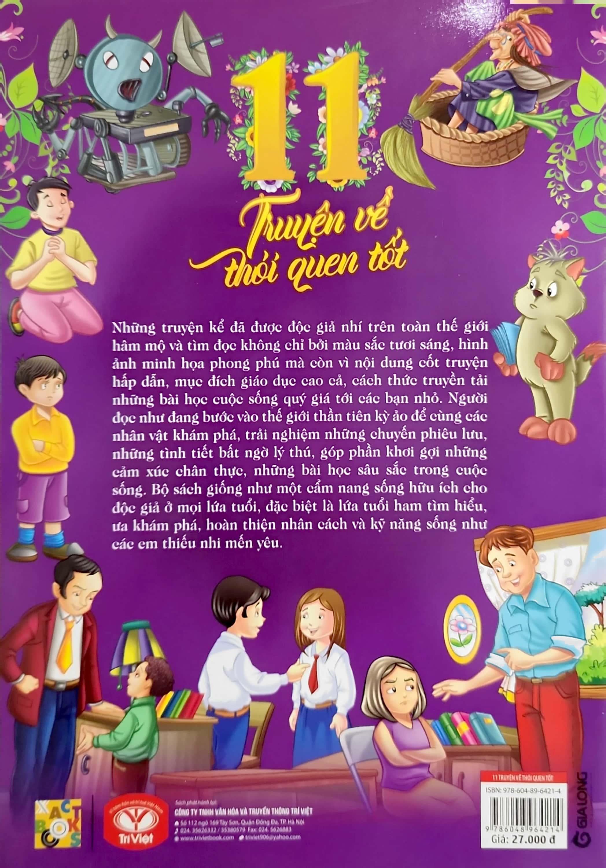 11 Truyện Về Thói Quen Tốt