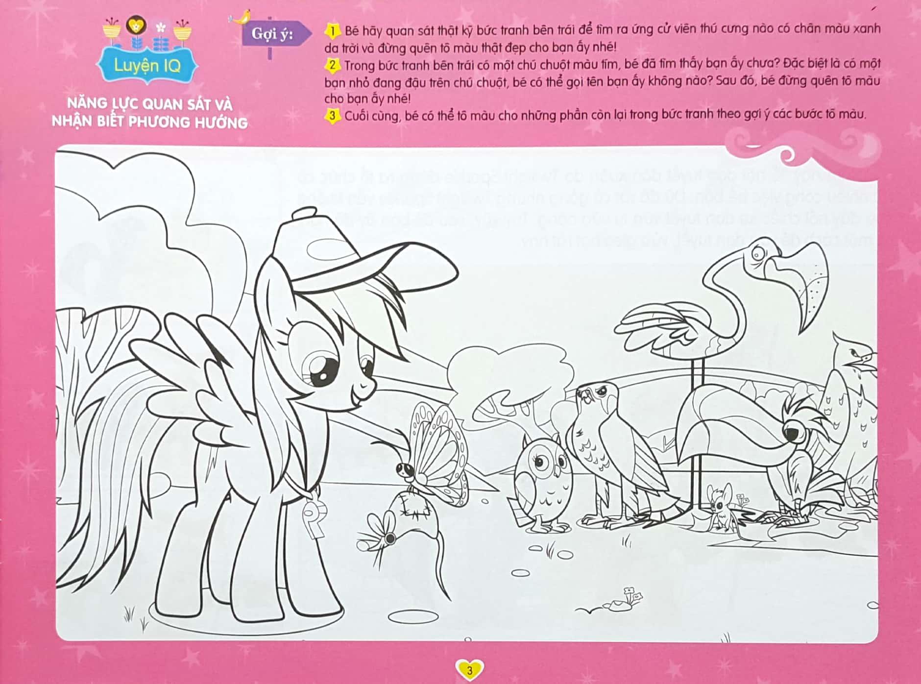 Bộ Sách My Little Pony - Tô Màu Sáng Tạo 4Q (Bộ 4 Cuốn)