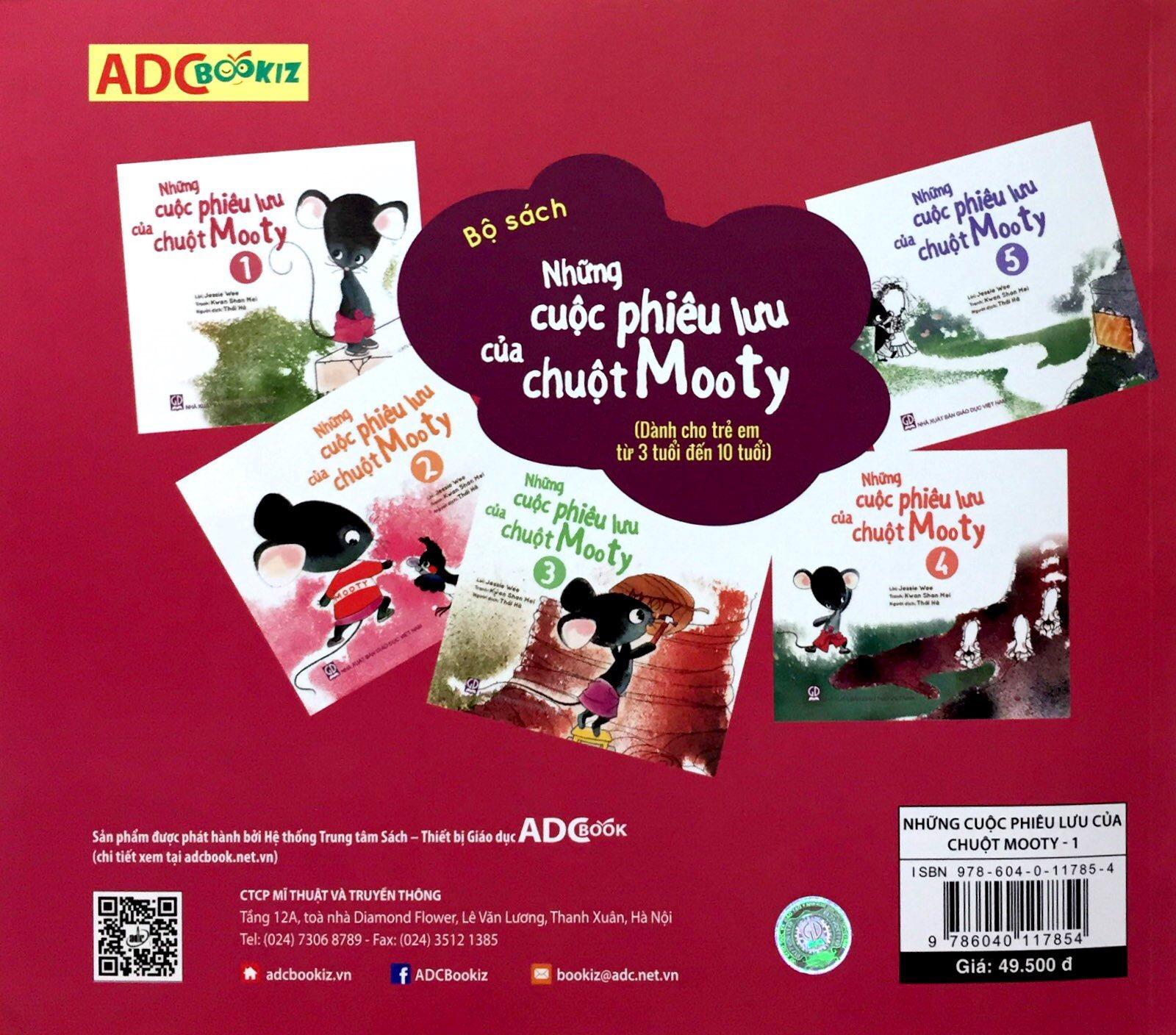 Những cuộc phiêu lưu của chuột Mooty - tập 1 (dành cho trẻ 3-10 tuổi)