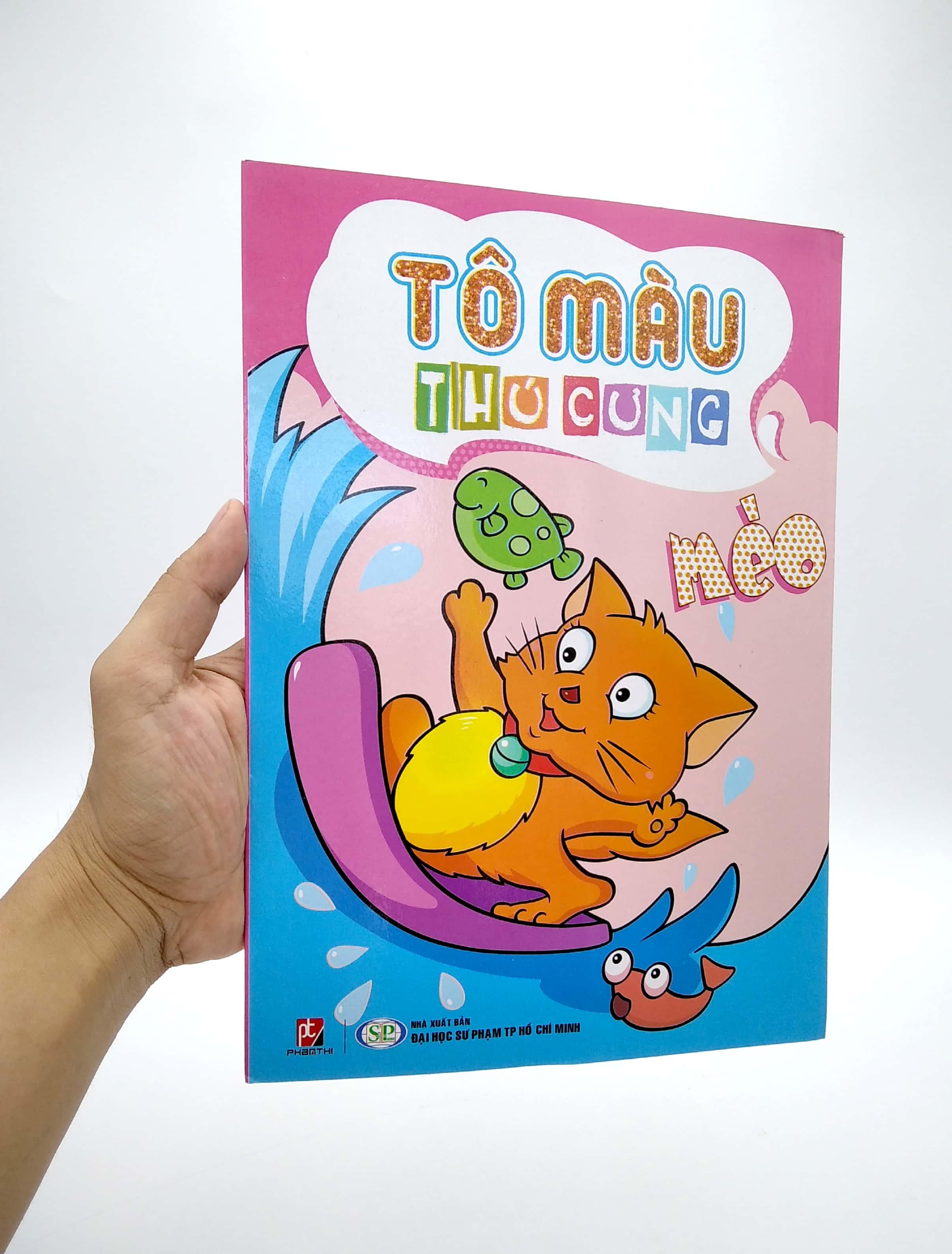 Tô Màu Thú Cưng: Mèo