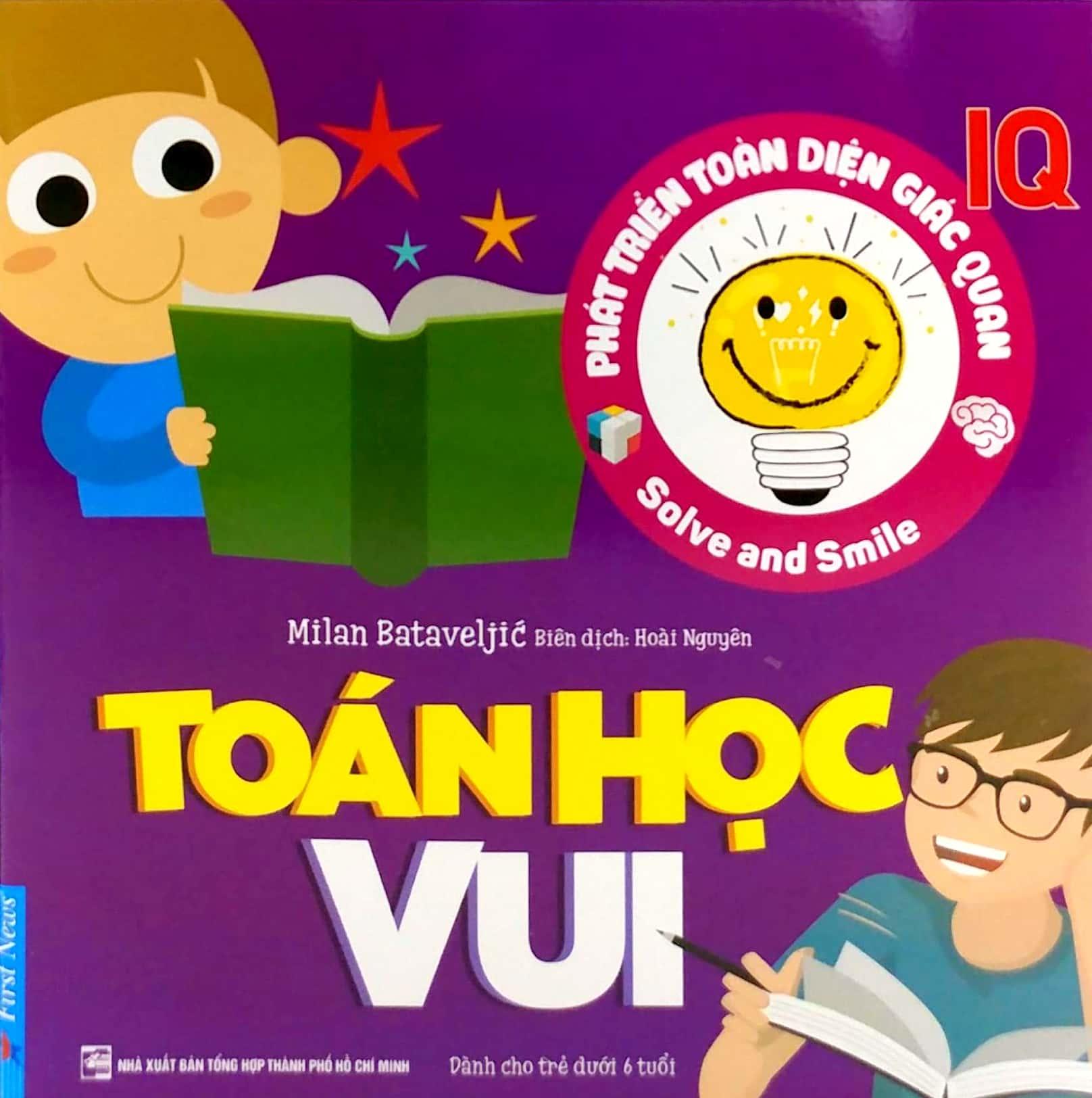 Bộ Phát Triển Tư Duy Logic + Giác Quan IQ (6 Cuốn)
