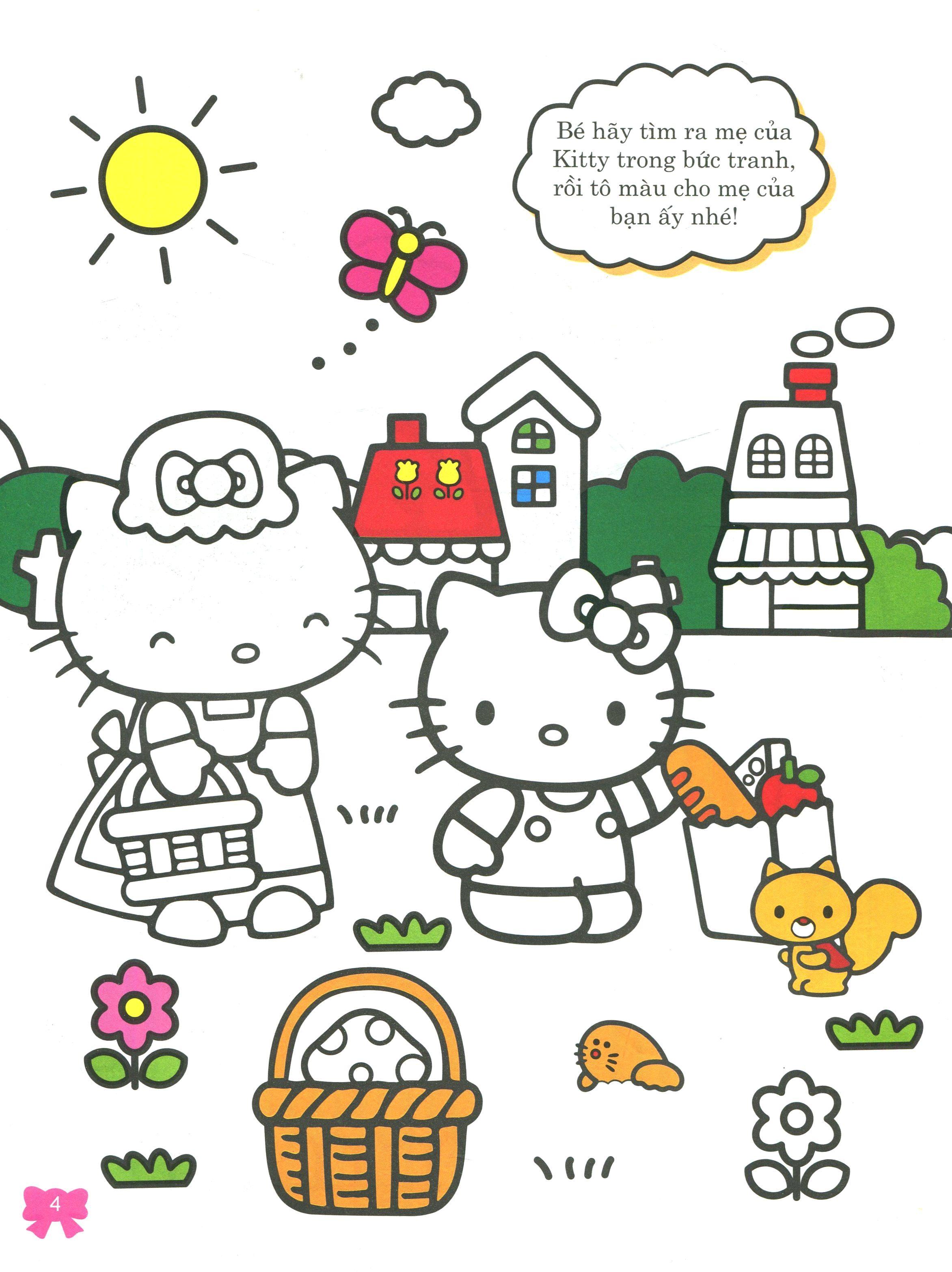 Rèn Luyện Khả Năng Tập Trung - Hello Kitty
