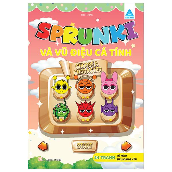 Sách - Sprunki Và Vũ Điệu Cá Tính