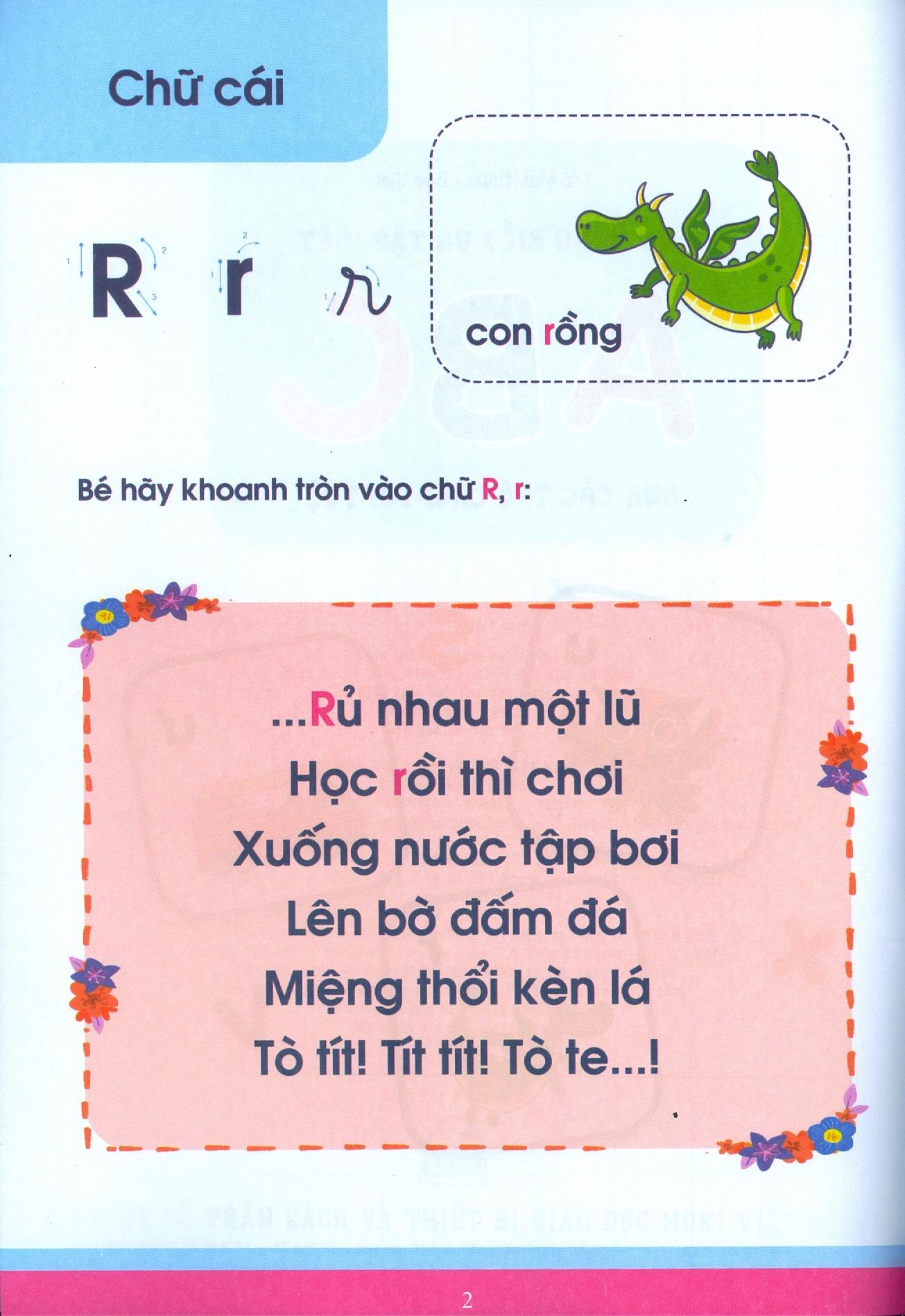 Vở Nhận Biết Và Tập Viết ABC Qua Các Trò Chơi Trí Tuệ - Tập 4 (Tái Bản)