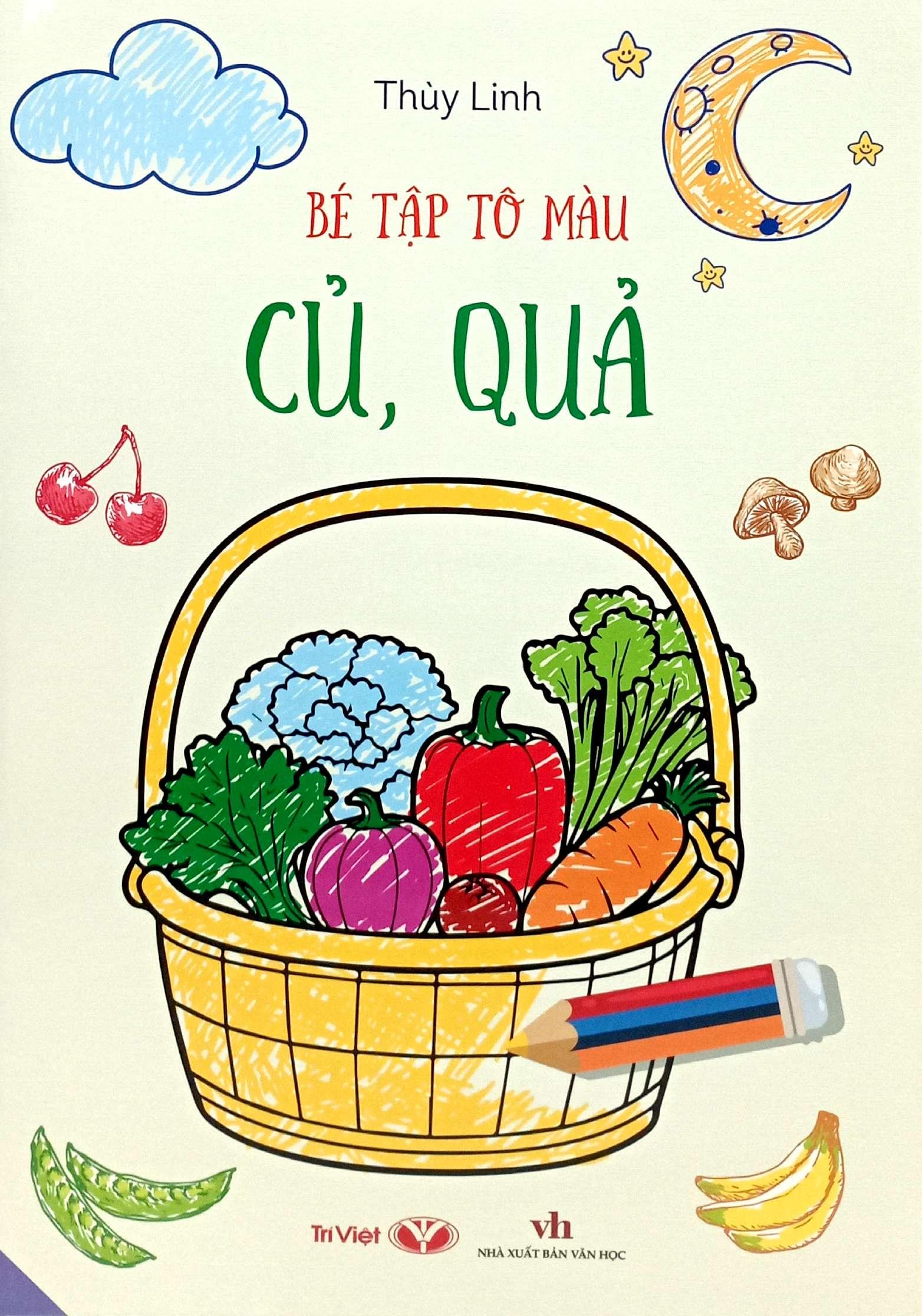 Sách - Bé Tập Tô Màu - Củ, Quả