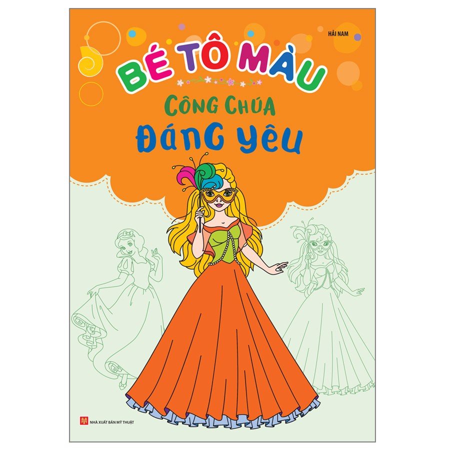 Sách- Túi Bé Tô Màu Công Chúa ( 6 Cuốn ) (ML)