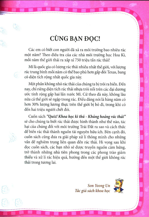 Quiz! Khoa Học Kì Thú - Khủng Hoảng Rác Thải (Tái Bản 2024)