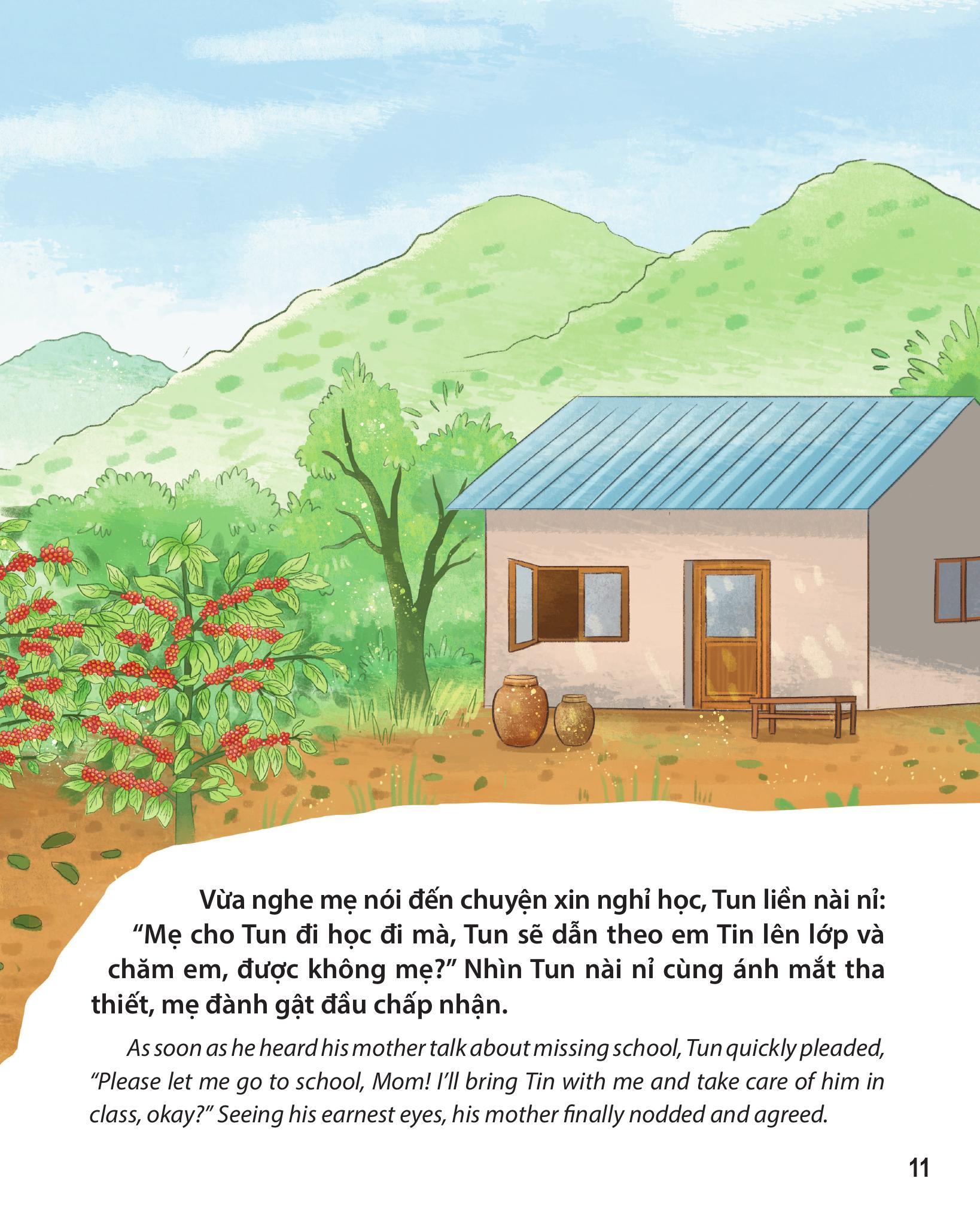Sách - Bài Học Hay Từ 5 Điều Bác Dạy - Học Tập Tốt Lao Động Tốt - Cõng Em Đến Lớp