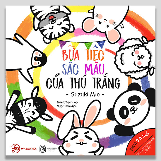 Set 4 cuốn Ehon Màu Sắc - Cho bé 0-6 tuổi thông minh, sáng tạo