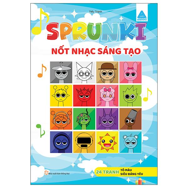 Sách - Sprunki - Nốt Nhạc Sáng Tạo