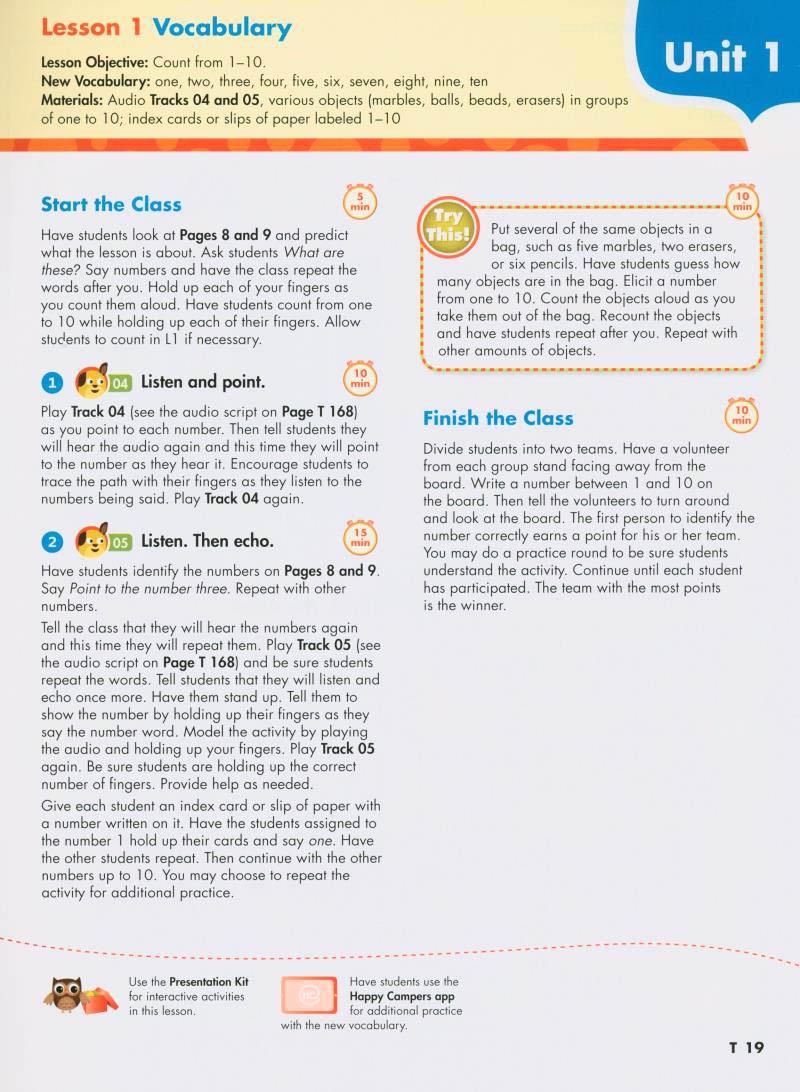 Happy Campers Starter Level Teacher