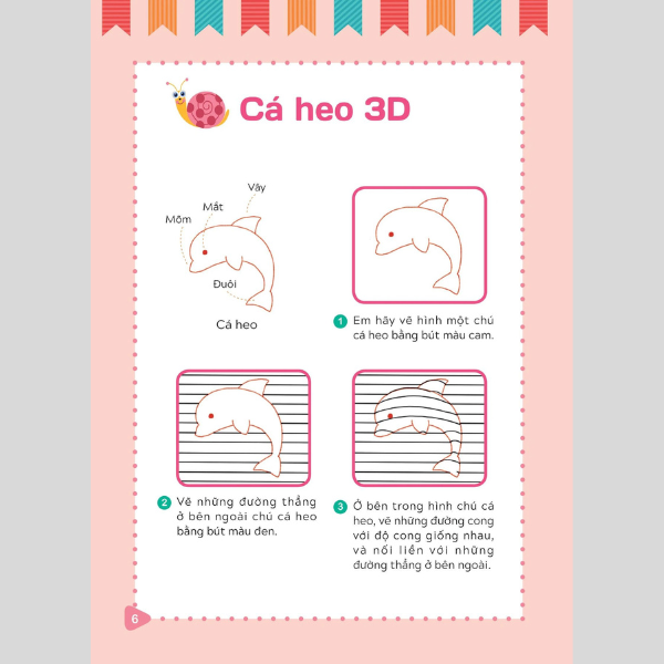 Tập Vẽ Tranh 3D - Khơi Nguồn Sáng Tạo - Cấp Độ 4 - Động Vật