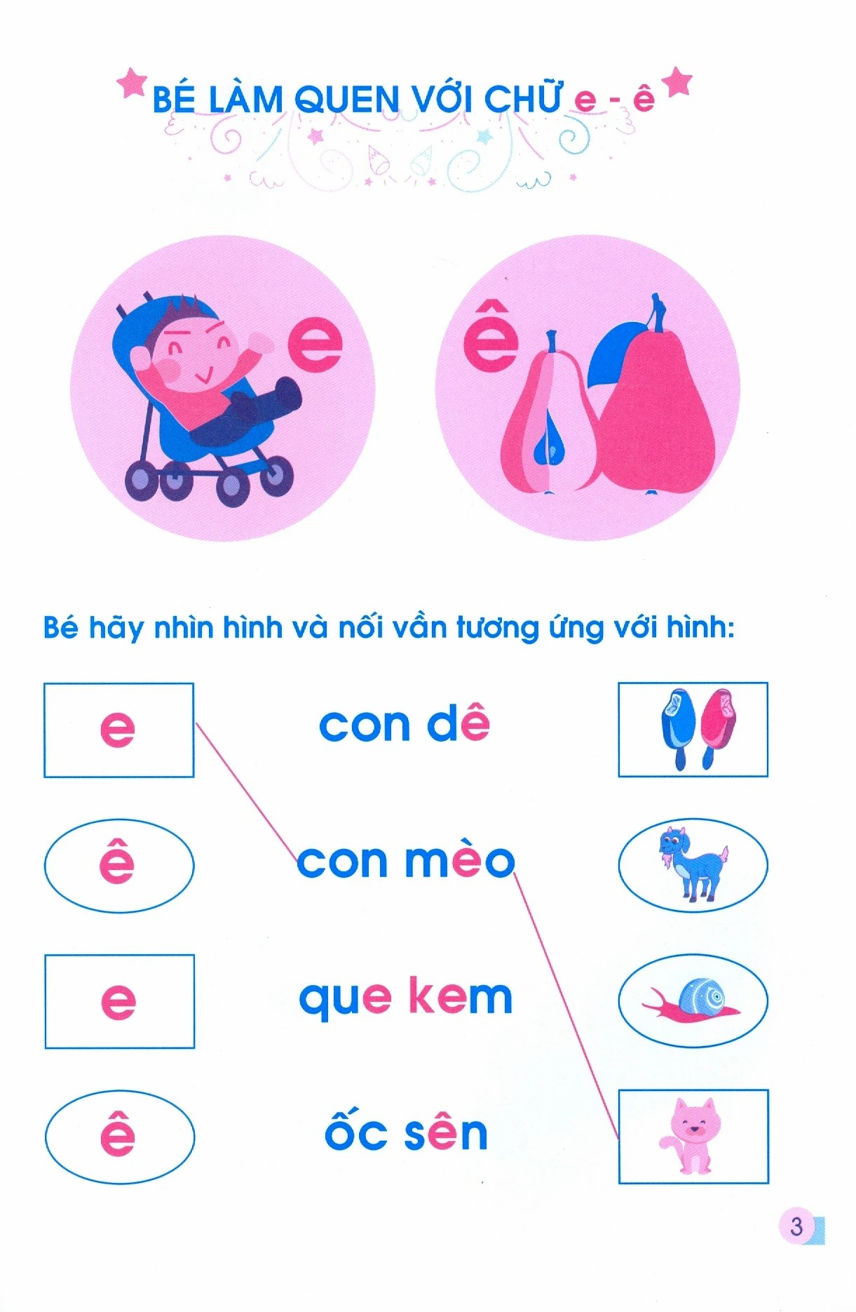 Chuẩn bị cho bé vào lớp 1 - Làm quen chữ cái