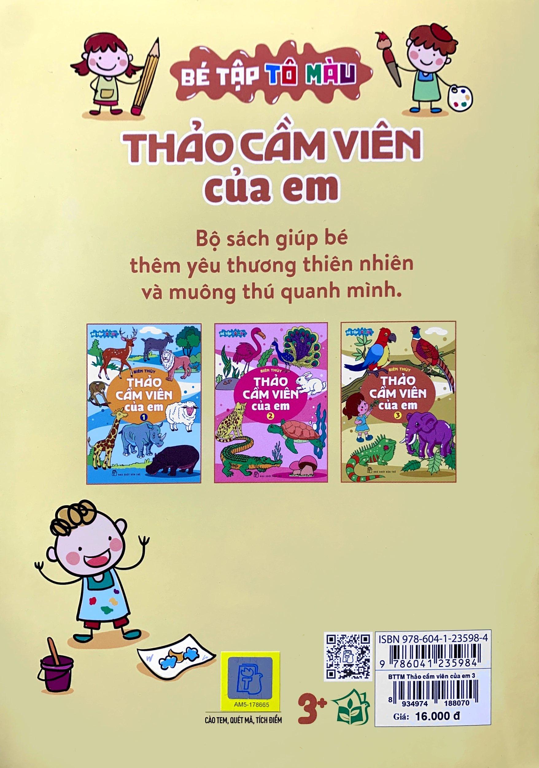 Bé Tập Tô Màu - Thảo Cầm Viên Của Em - Tập 3