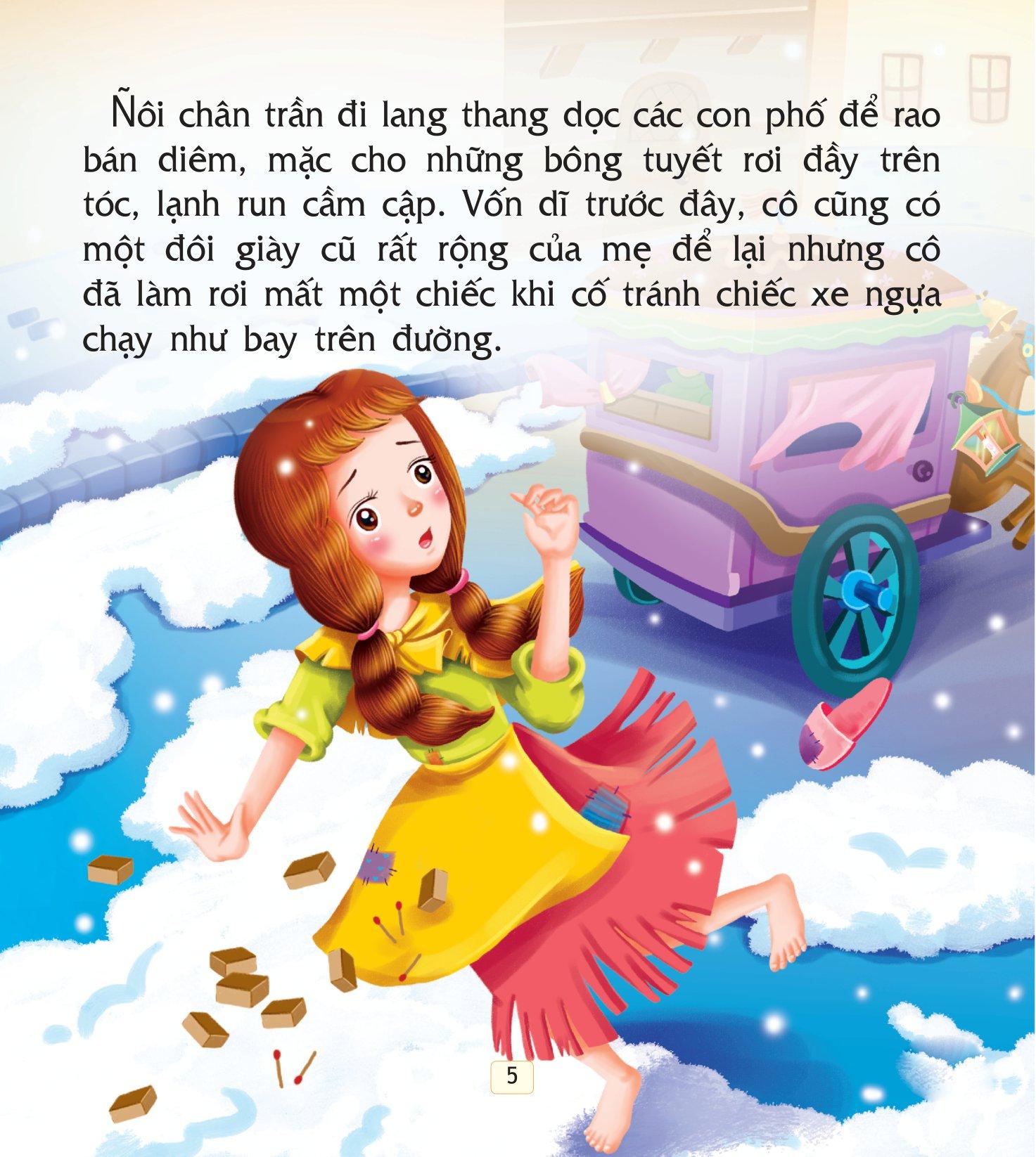 Truyện Cổ Tích Thế Giới Hay Nhất - Cô Bé Bán Diêm (Tái Bản)