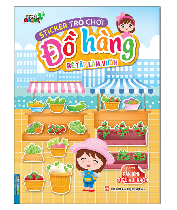Sách - Combo Sticker Trò chơi đồ hàng (dán hình siêu vui nhộn)