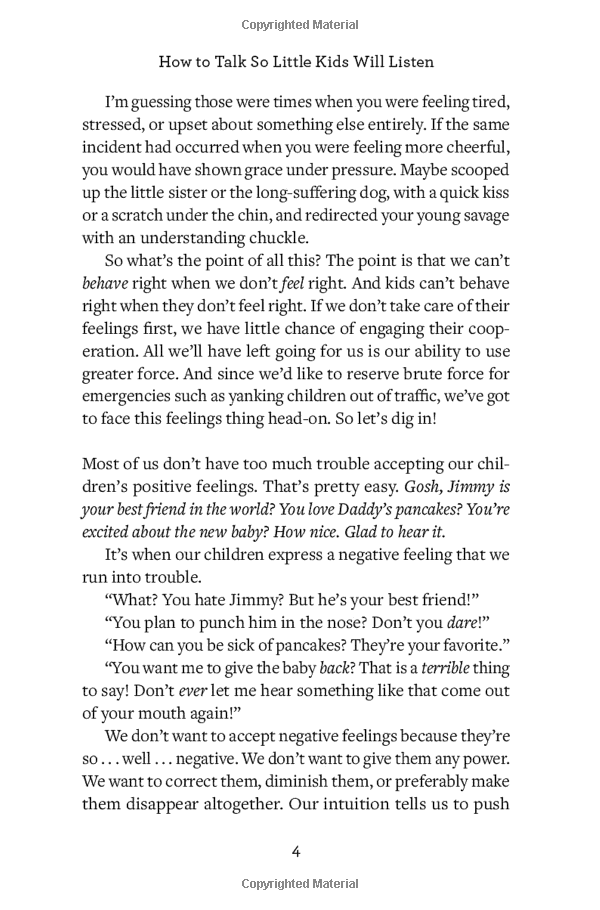 How to Talk so Little Kids Will Listen: A Survival Guide to Life with Children Ages 2-7
