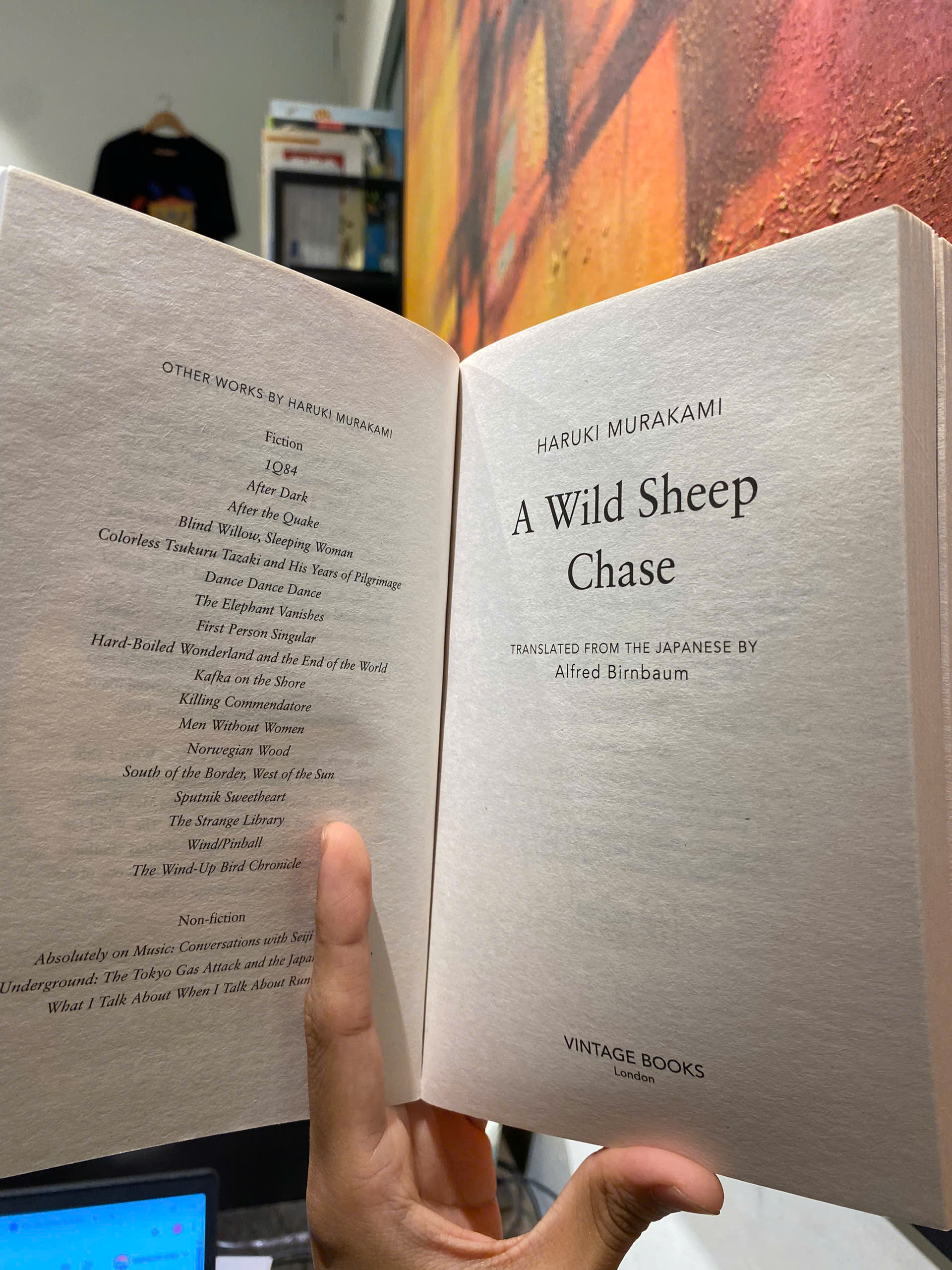 Sách - A Wild Sheep Chase by MURAKAMI Haruki - International Best Seller/Science Fiction & Fantasy
